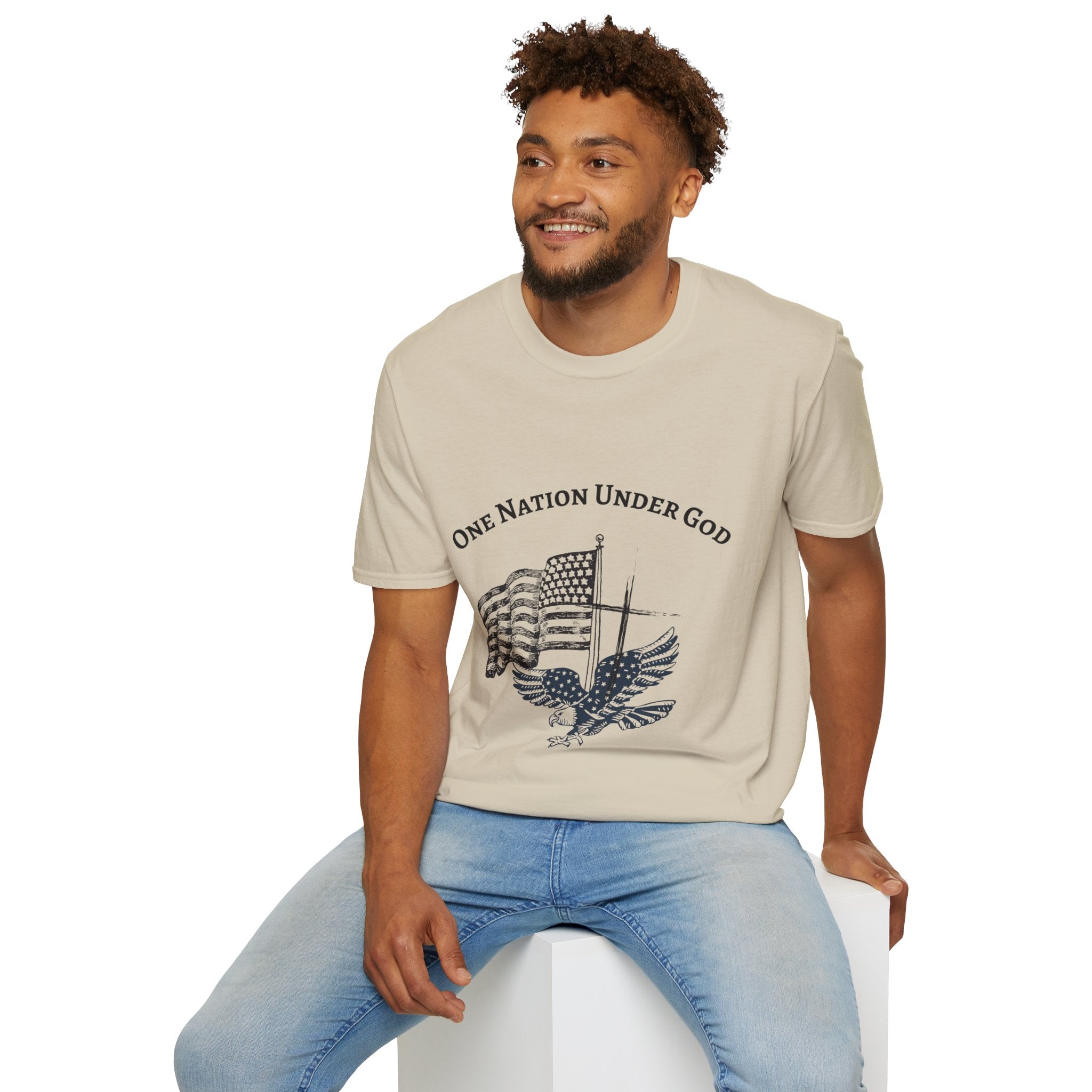 One Nation - Blue Edition Classic Fit T-shirt