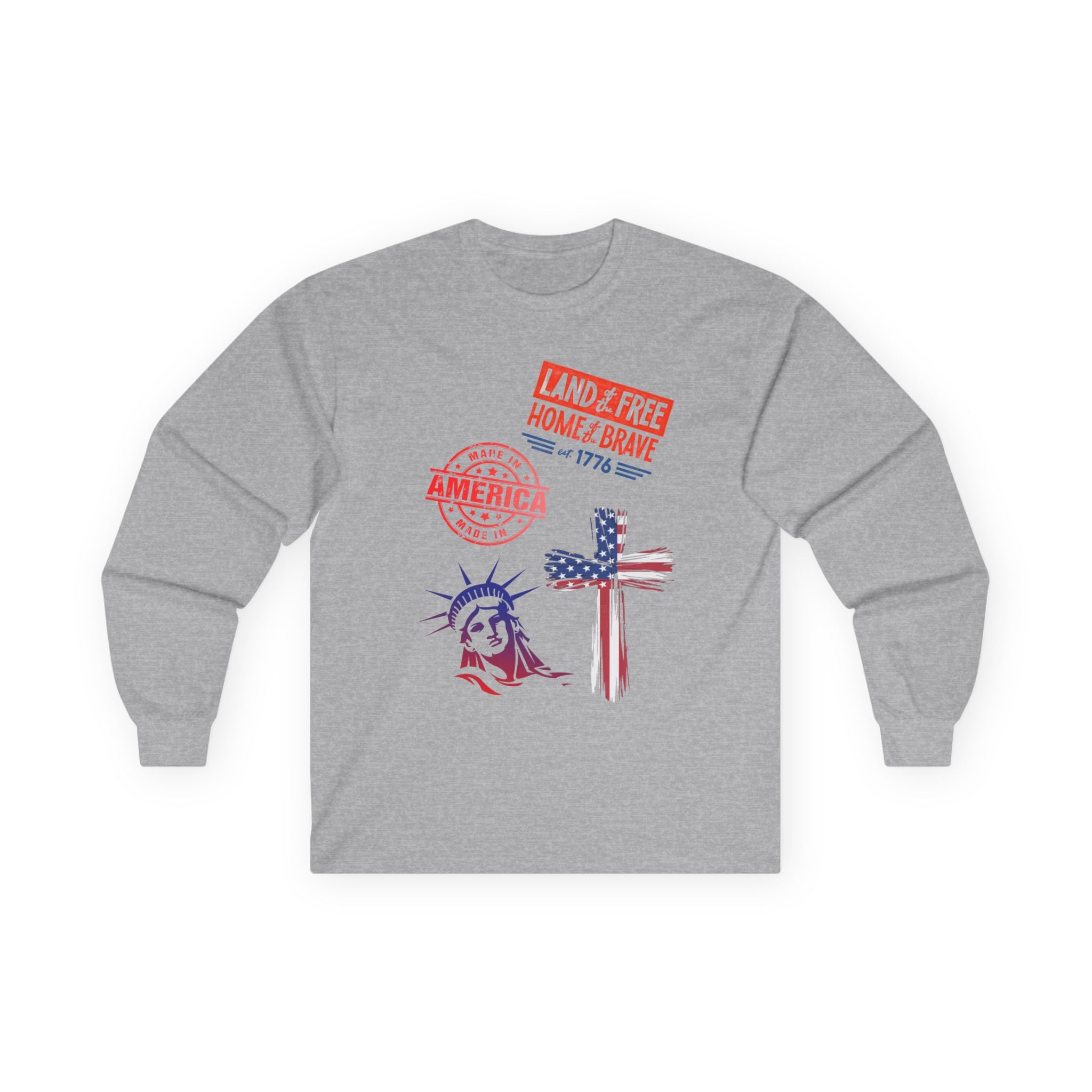 America- Red Edition Long Sleeve Classic Fit