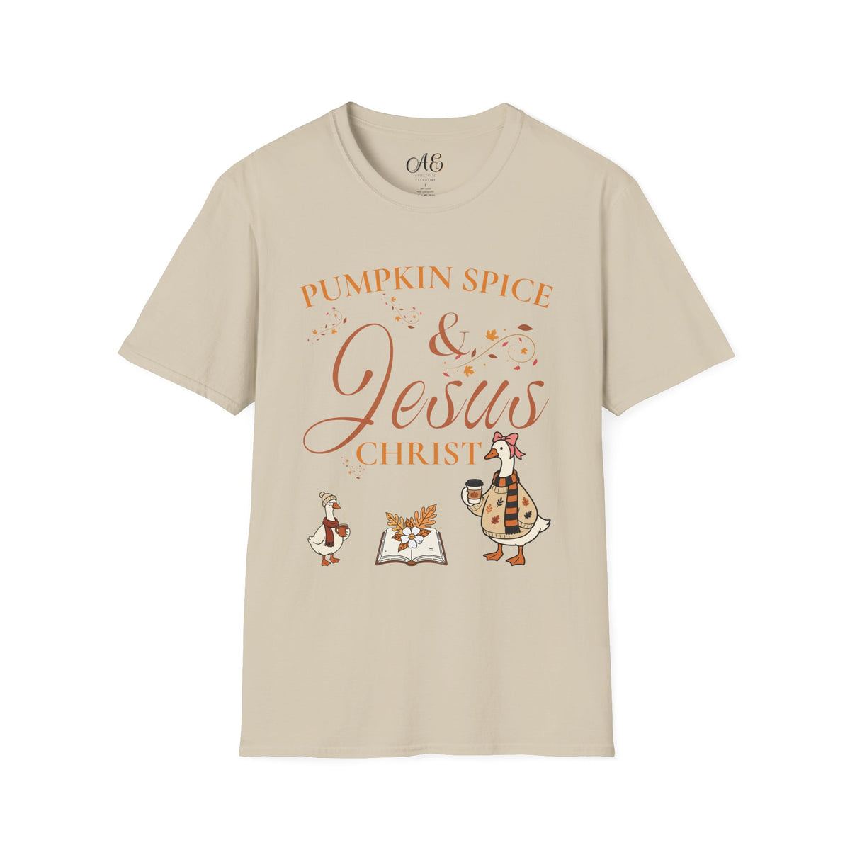 Pumpkin Spice & Jesus T-shirt