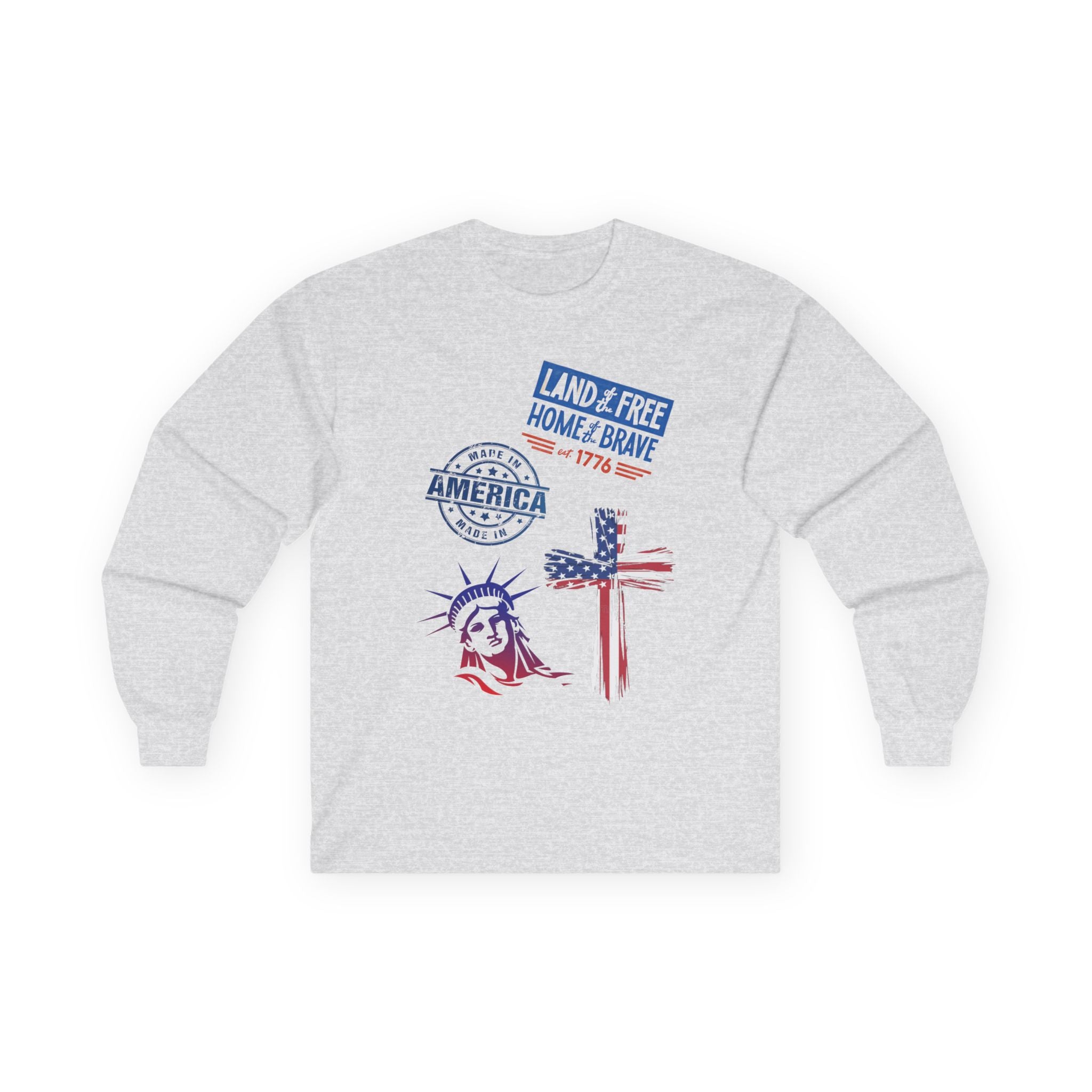 America - Blue Edition Long Sleeve Classic Fit