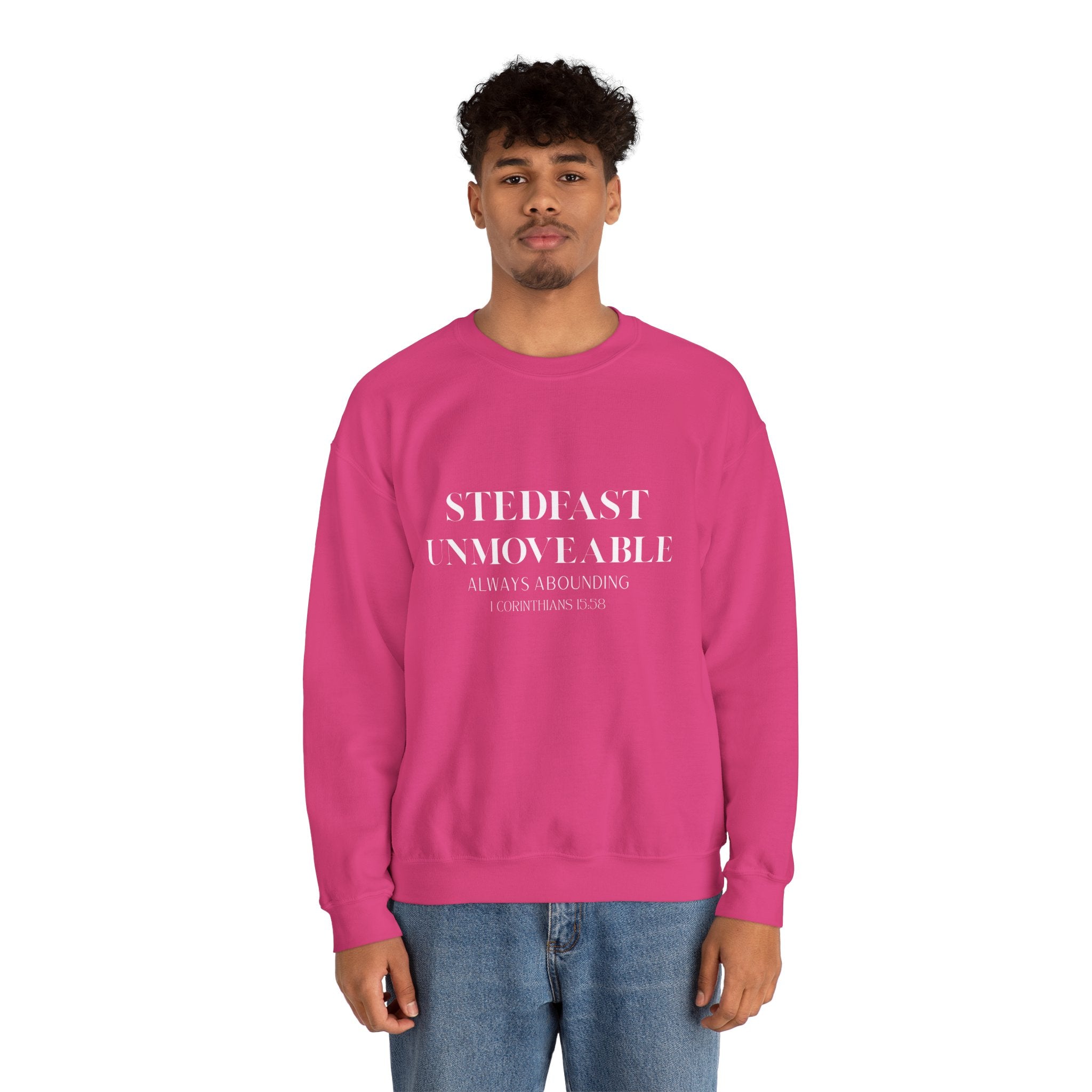 Steadfast Unmovable Crewneck Sweatshirt