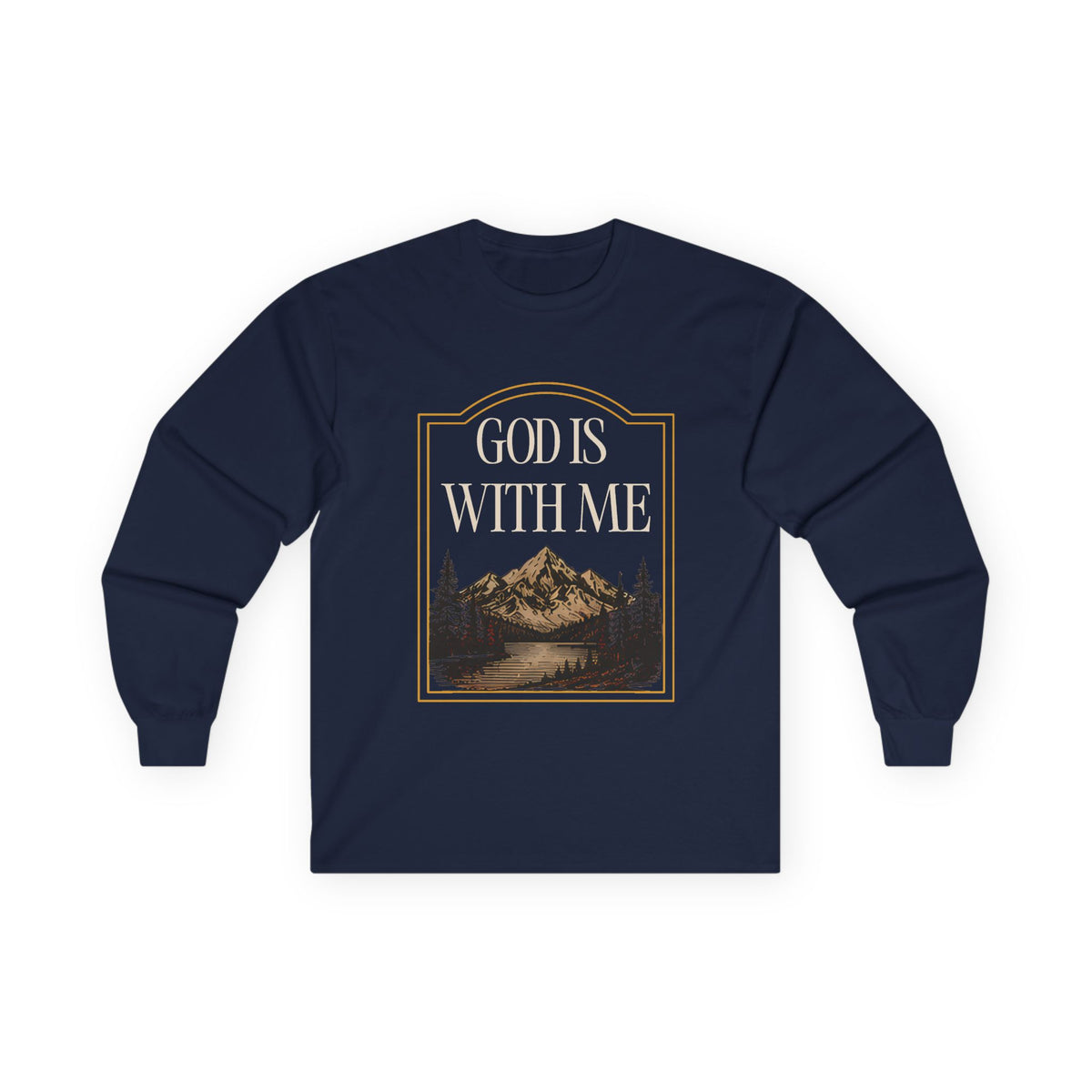 God is With Me Long sleeve