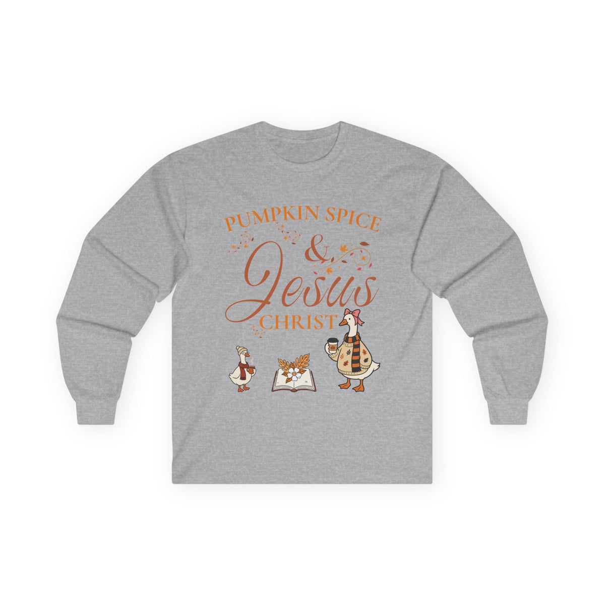 Pumpkin Spice & Jesus Long sleeve