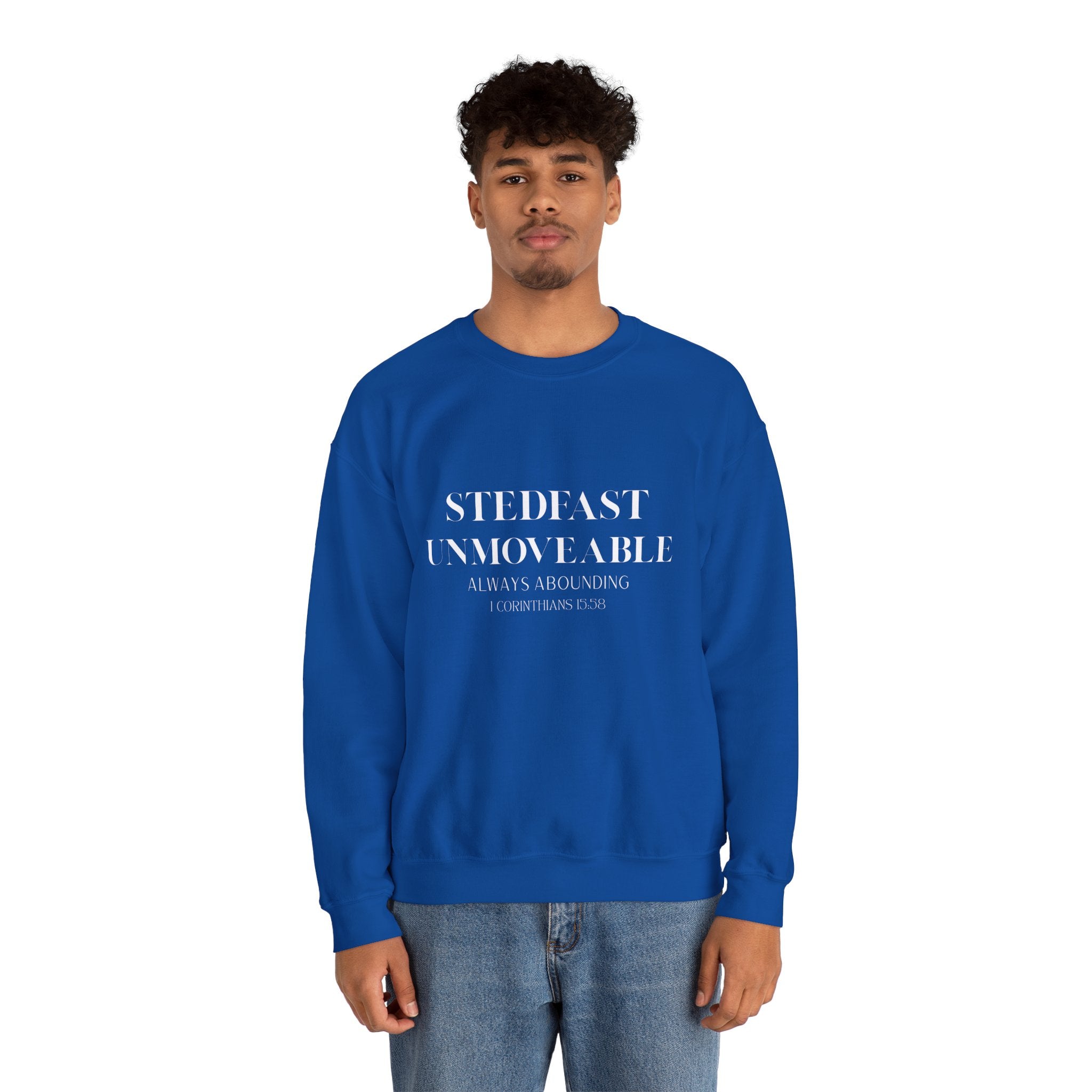 Steadfast Unmovable Crewneck Sweatshirt