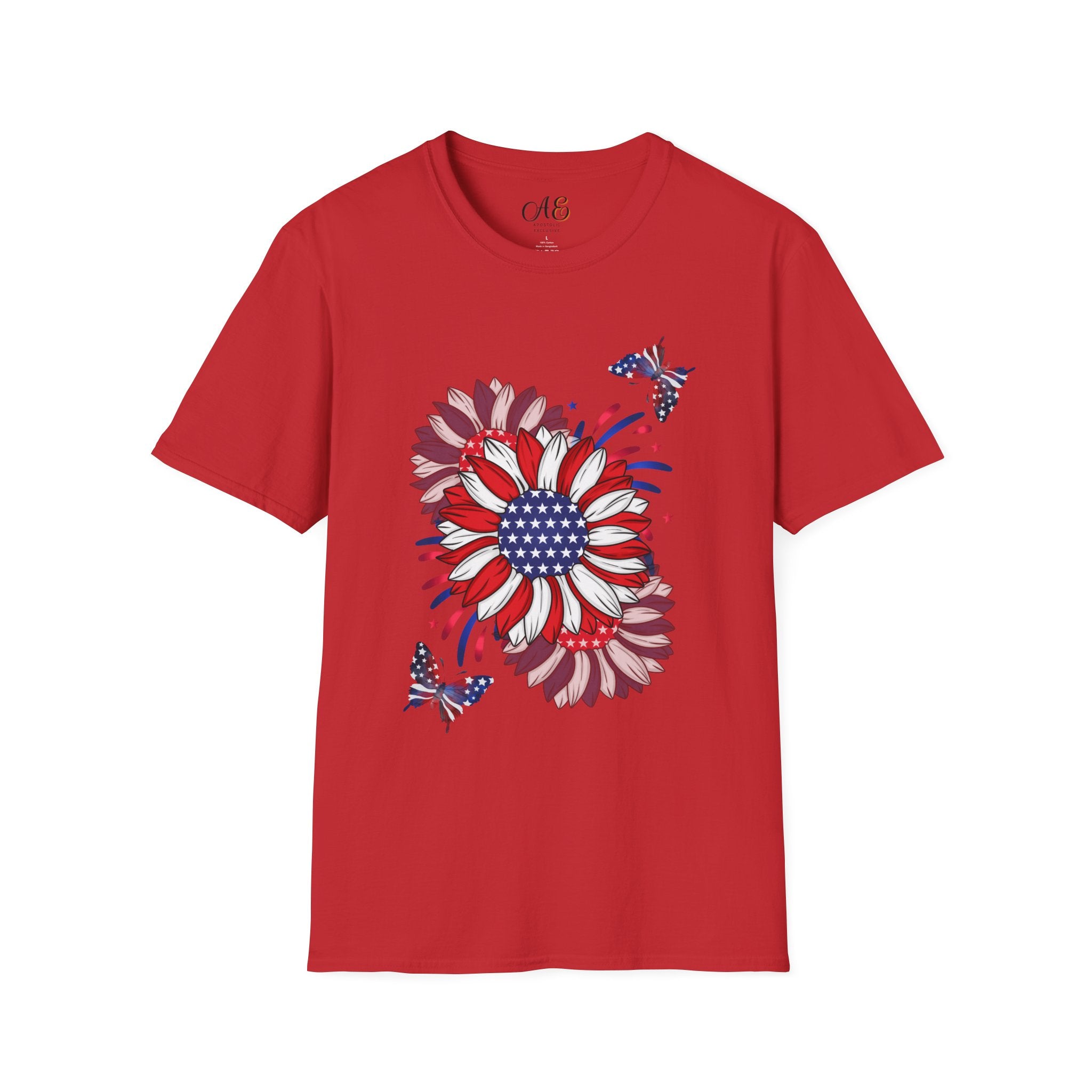 Flowers & Butterflies - Blue Edition Classic Fit T-shirt