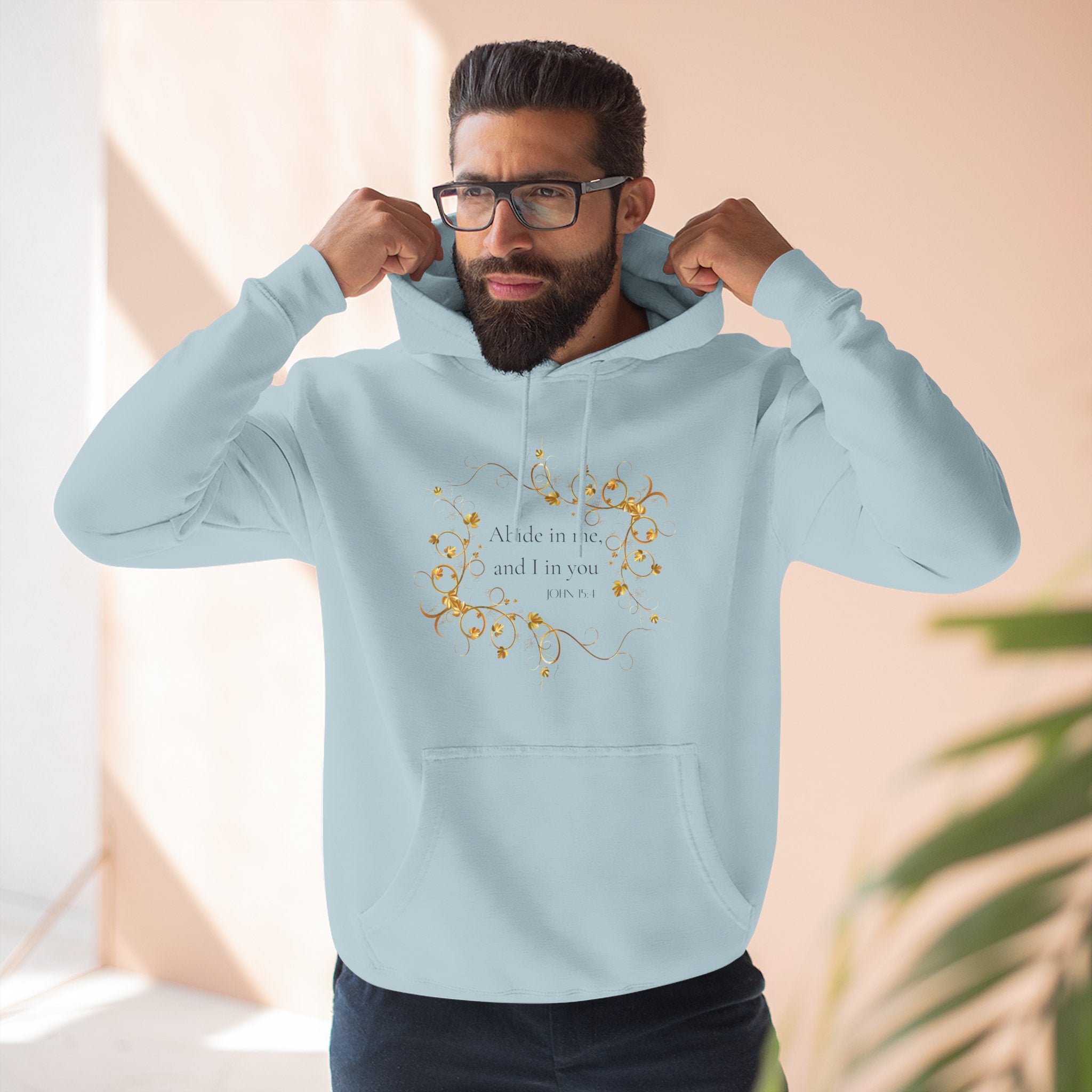 Abide in Him Hoodie
