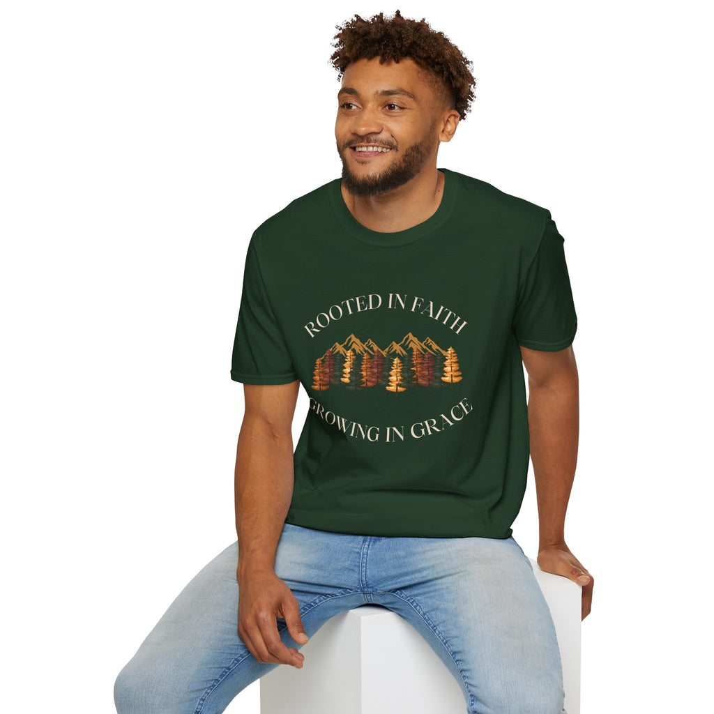 Rooted in Him T-shirt