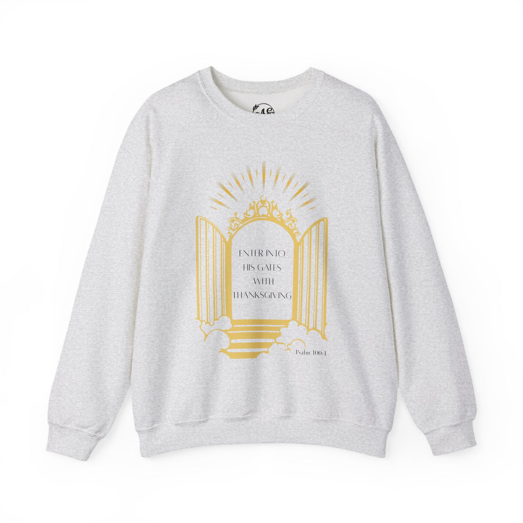 Enter Into His Gates Crewneck Sweatshirt