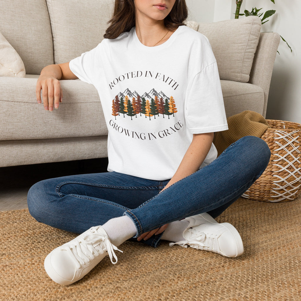 Rooted in Him T-shirt
