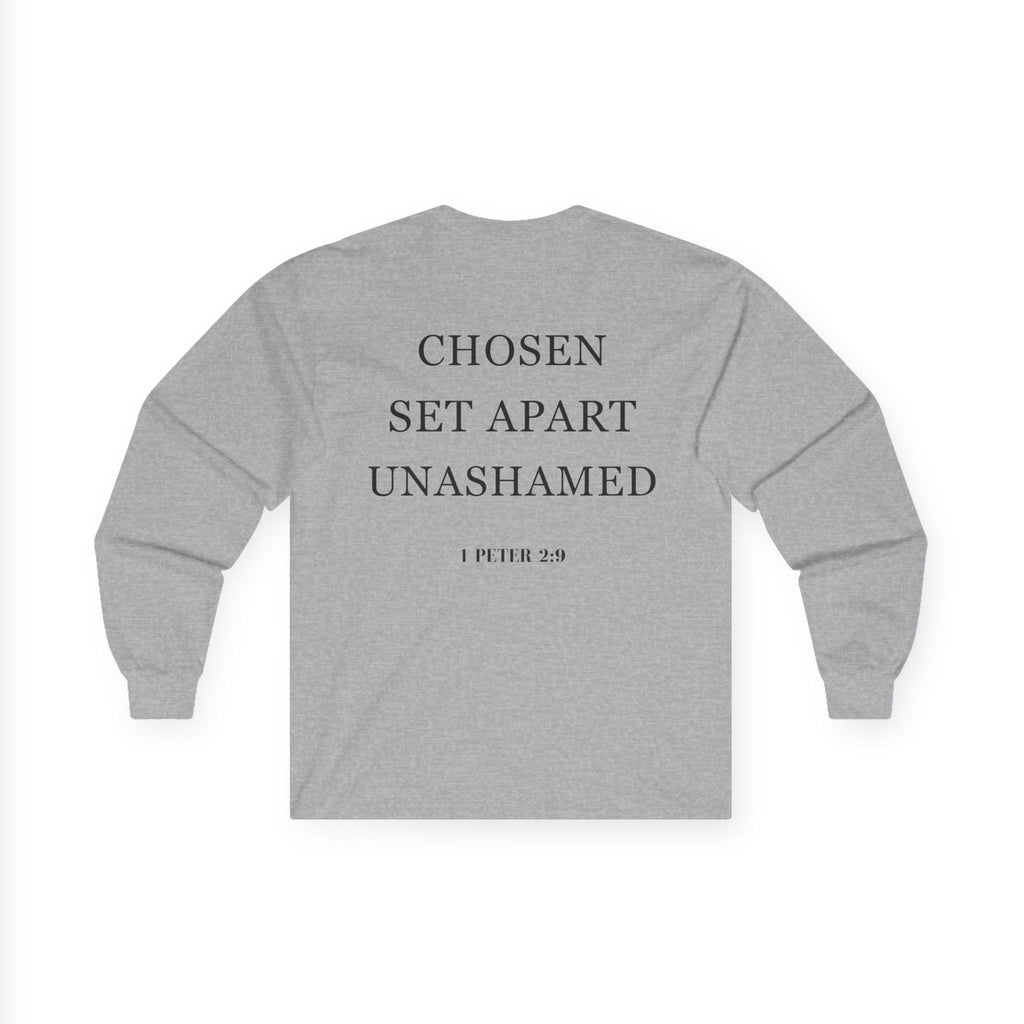 Chosen Set Apart Unashamed Unisex Long sleeve