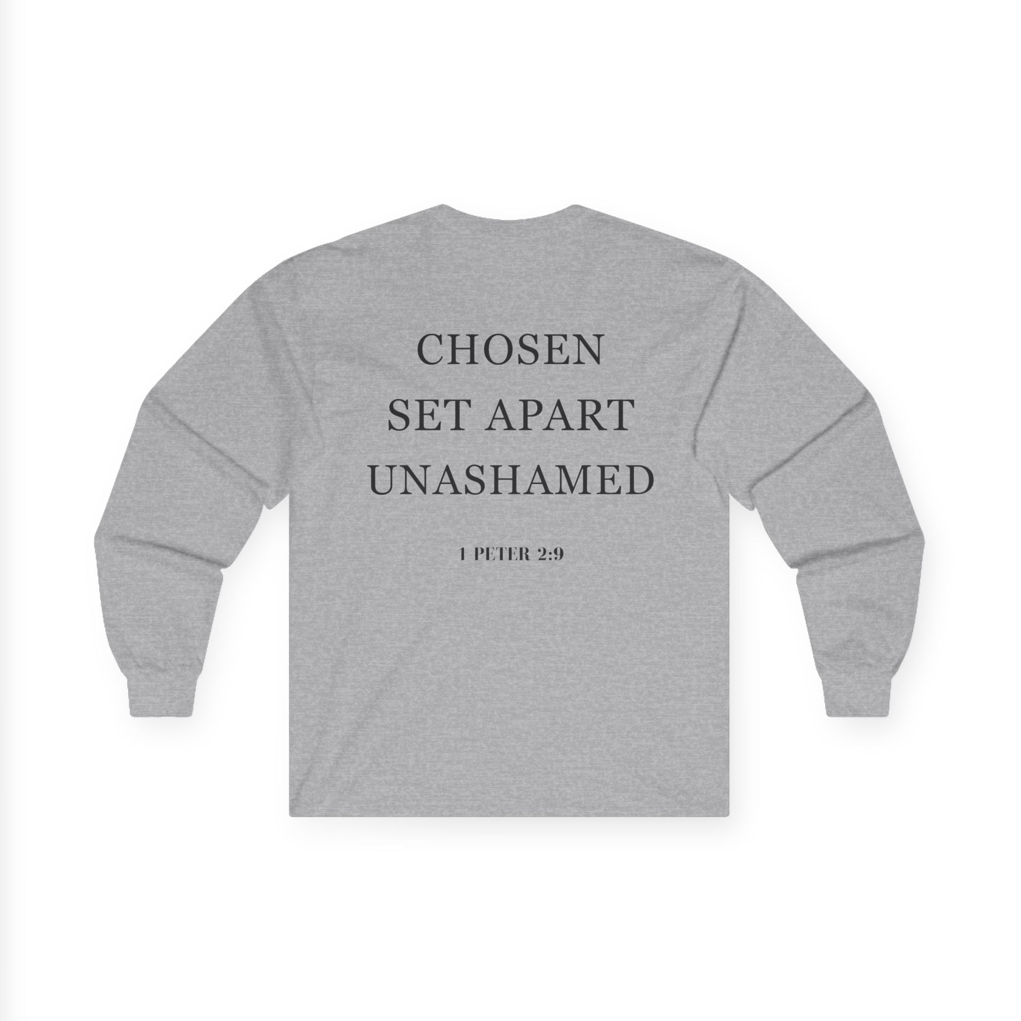 Chosen Set Apart Unashamed Unisex Long sleeve