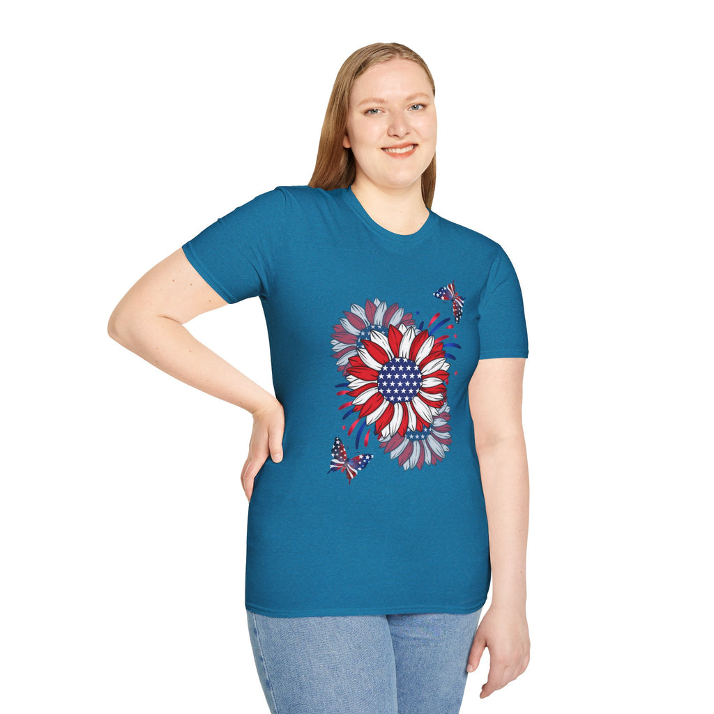 Flowers & Butterflies - Red Edition Classic Fit T-shirt