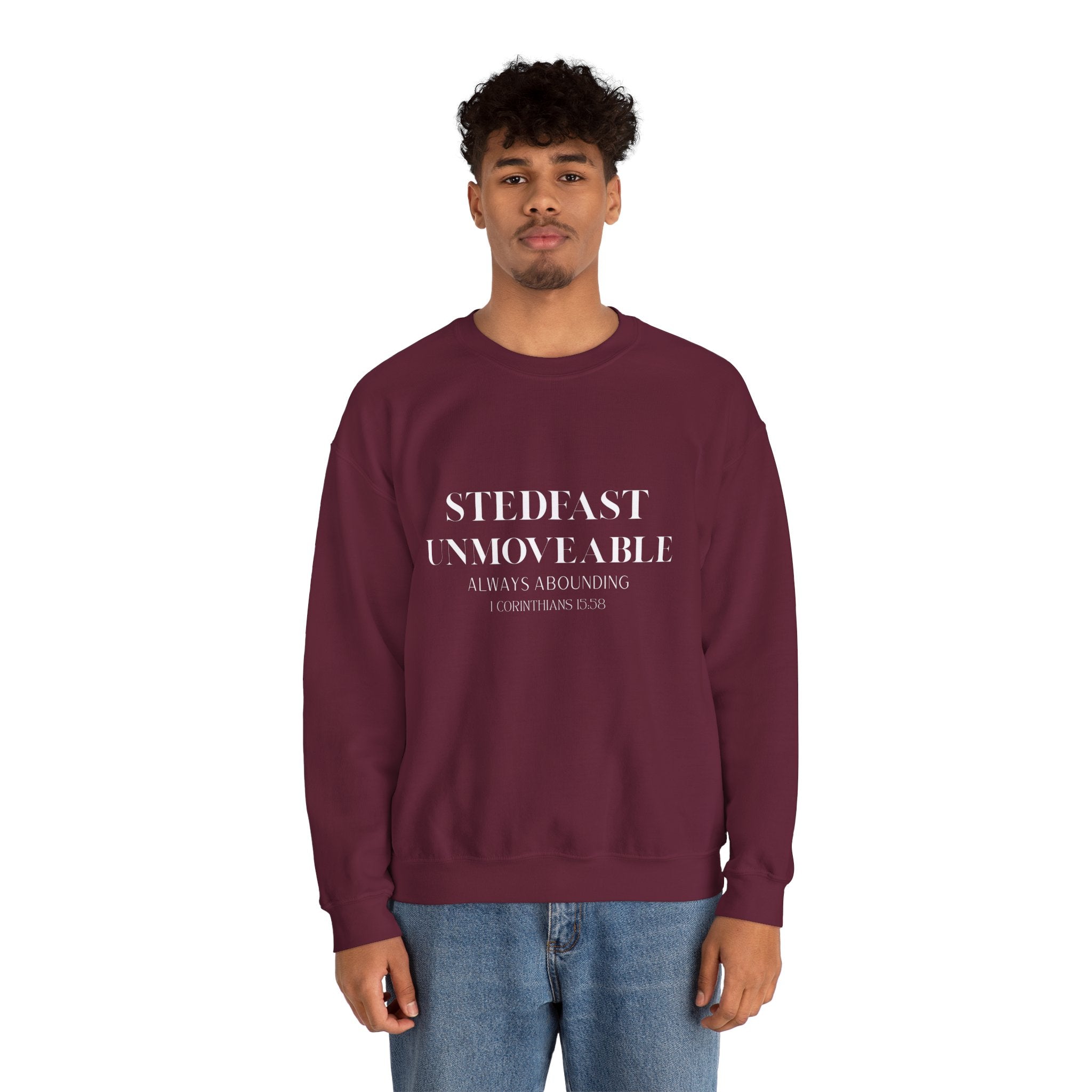 Steadfast Unmovable Crewneck Sweatshirt