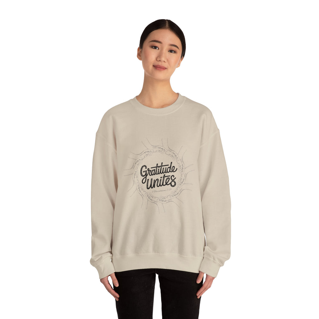 Gratitude Unites Crewneck Sweatshirt
