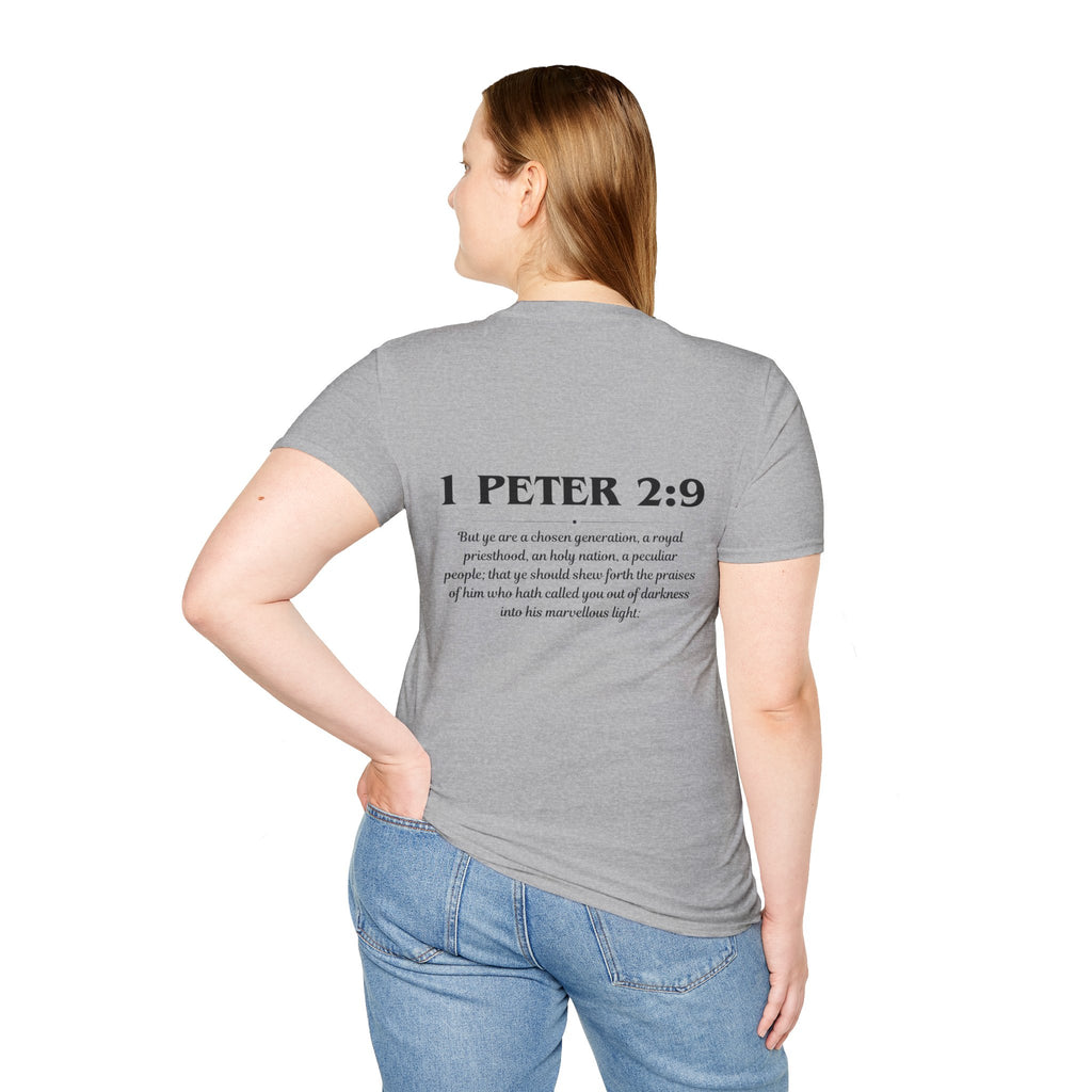1 Peter 2:9 Scripture Unisex T-shirt