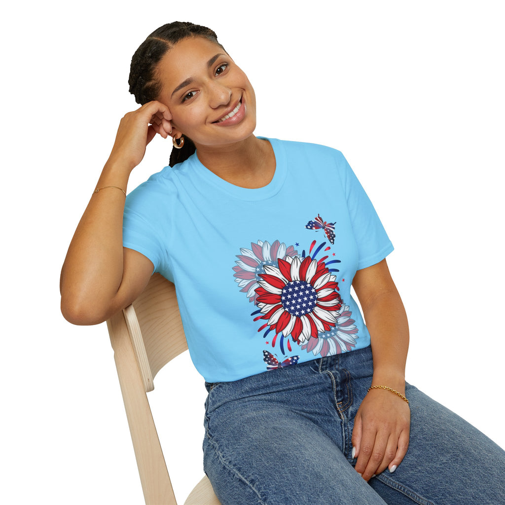 Flowers & Butterflies - Red Edition Classic Fit T-shirt