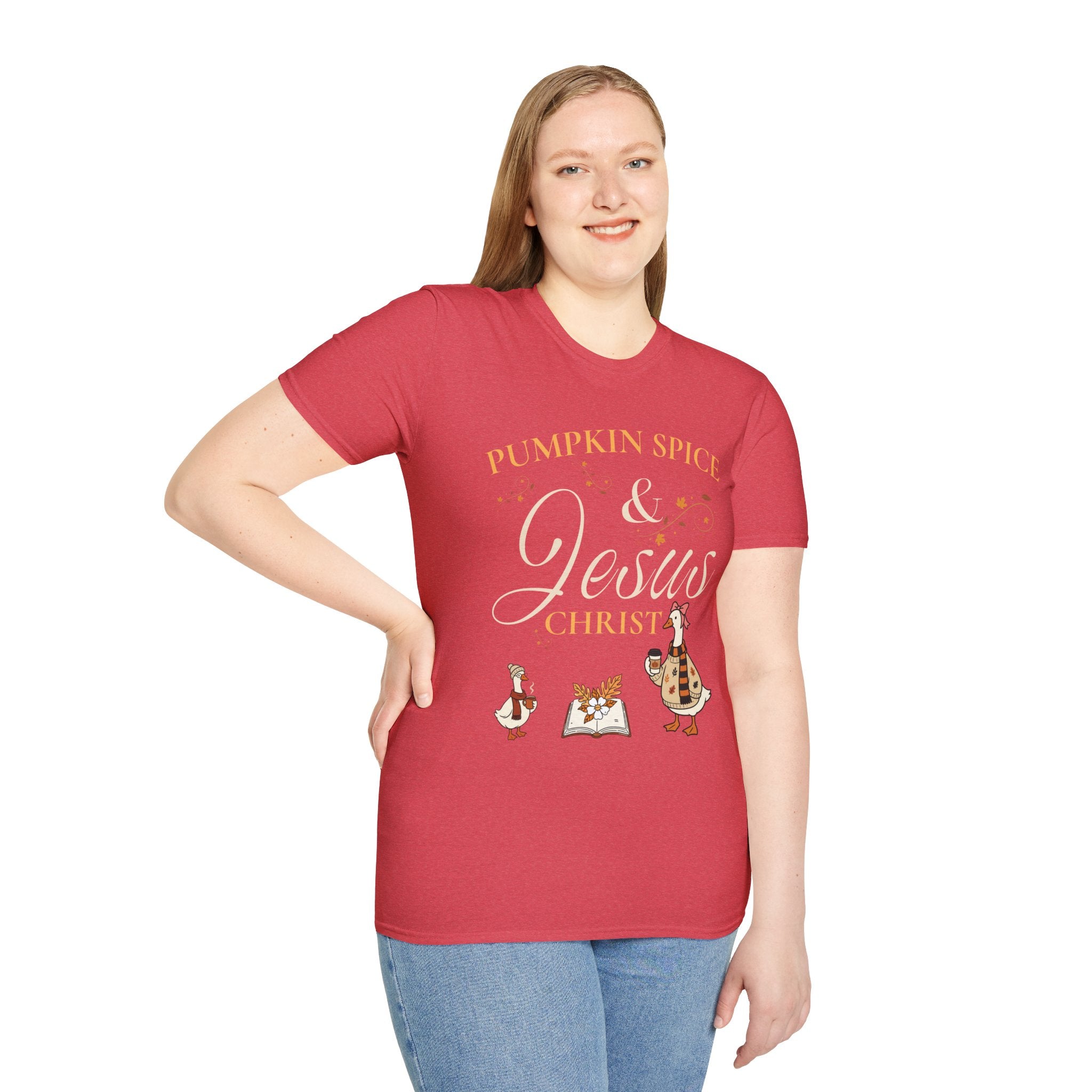 Pumpkin Spice & Jesus T-shirt
