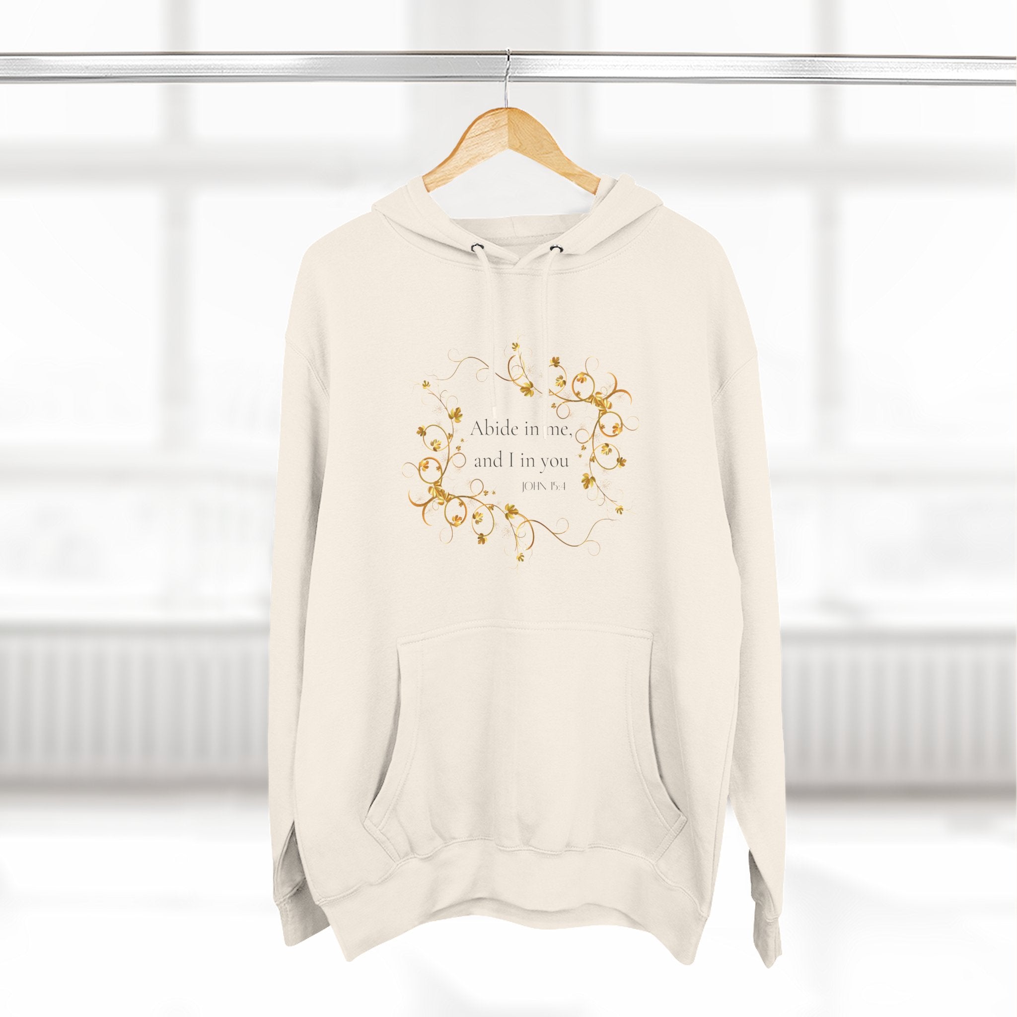 Abide in Him Hoodie