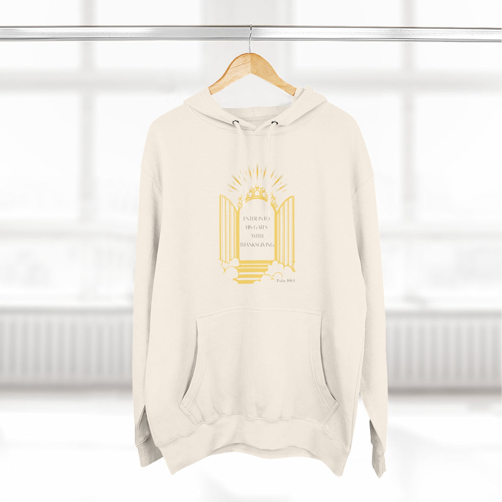 Enter Into His Gates Hoodie
