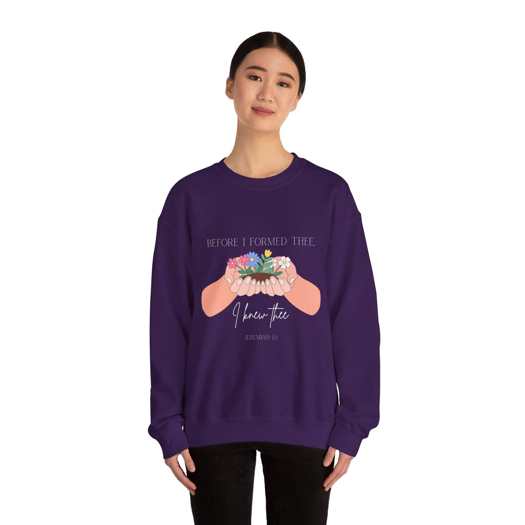 I Knew Thee Crewneck Sweatshirt