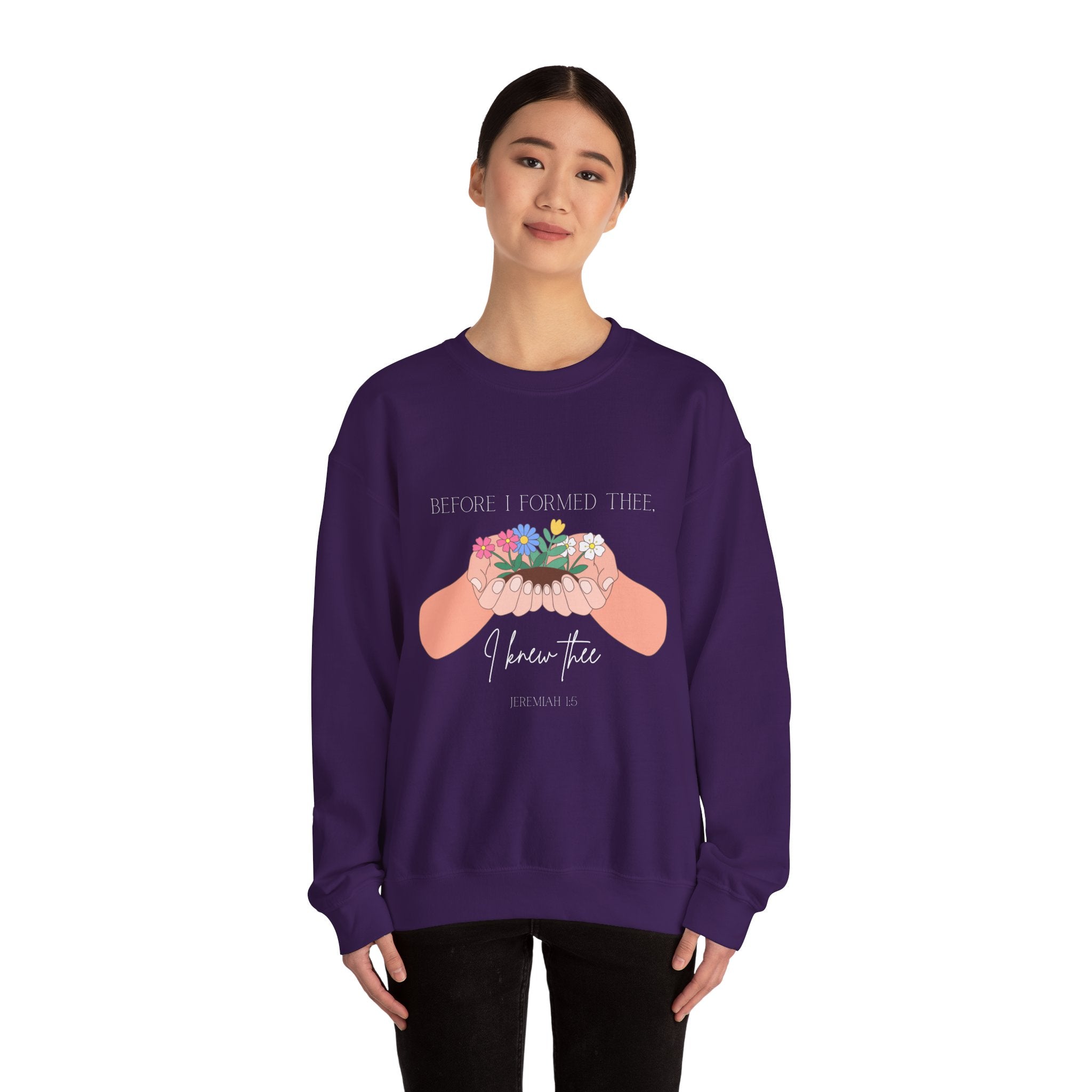 I Knew Thee Crewneck Sweatshirt