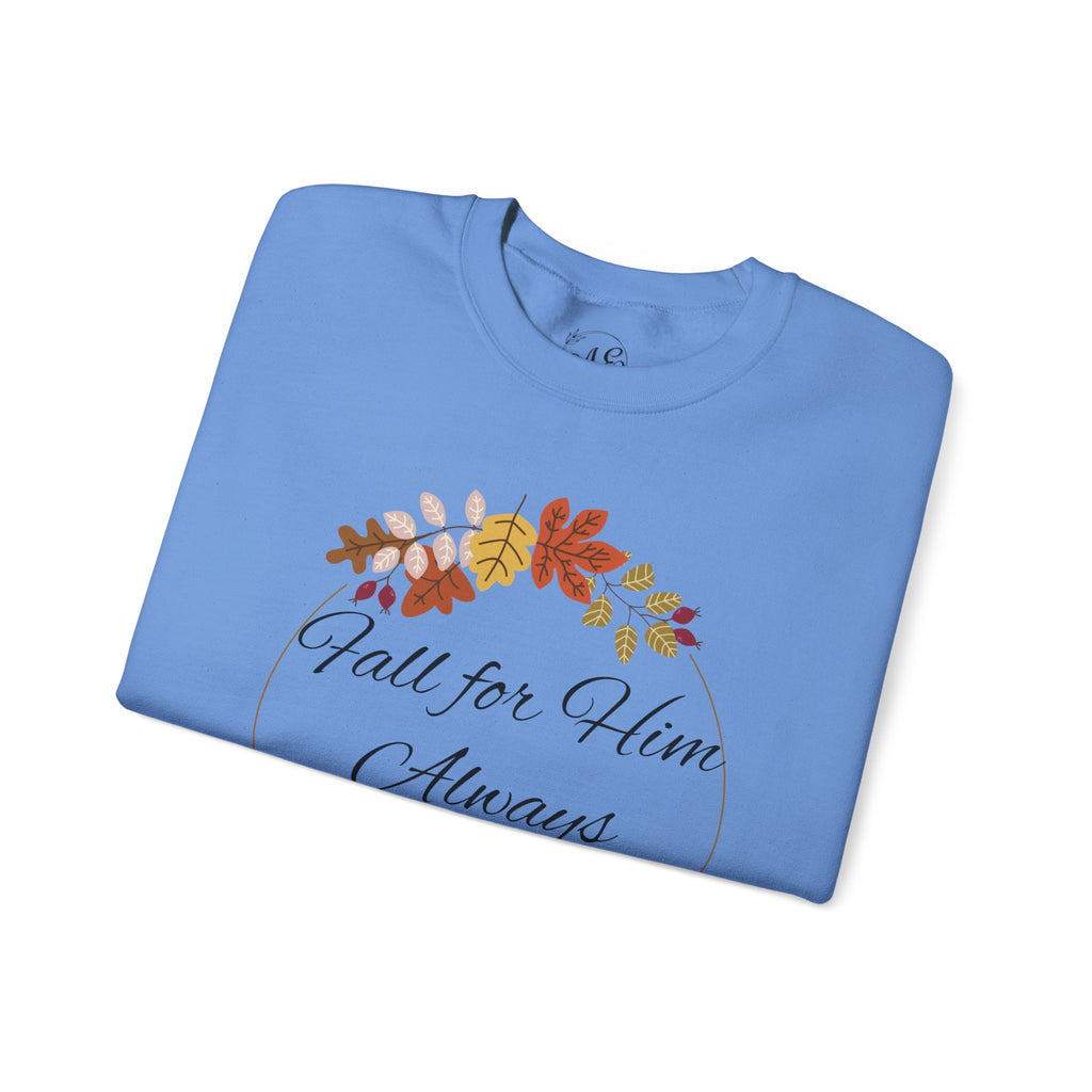 Fall for Him Crewneck Sweatshirt