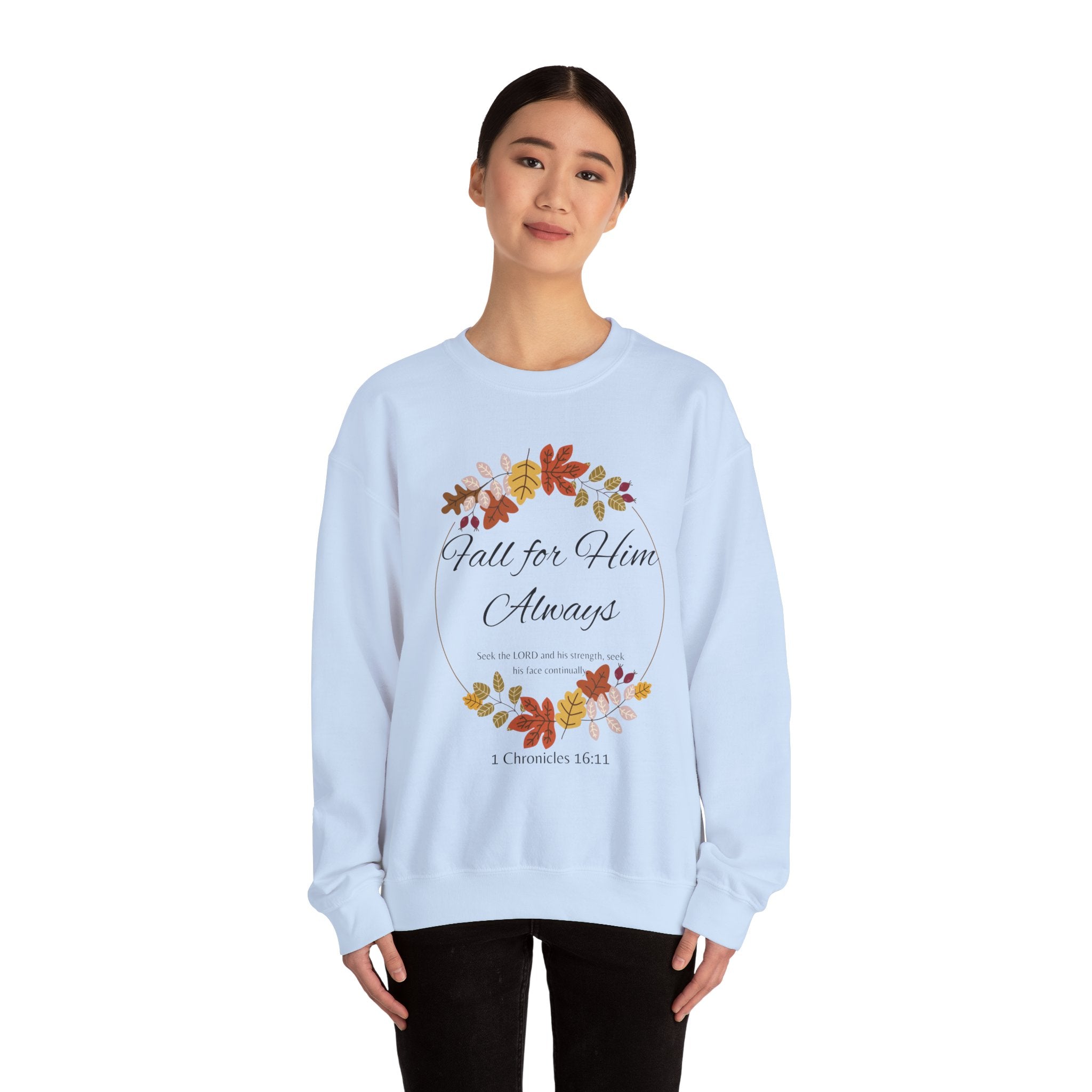 Fall for Him Crewneck Sweatshirt