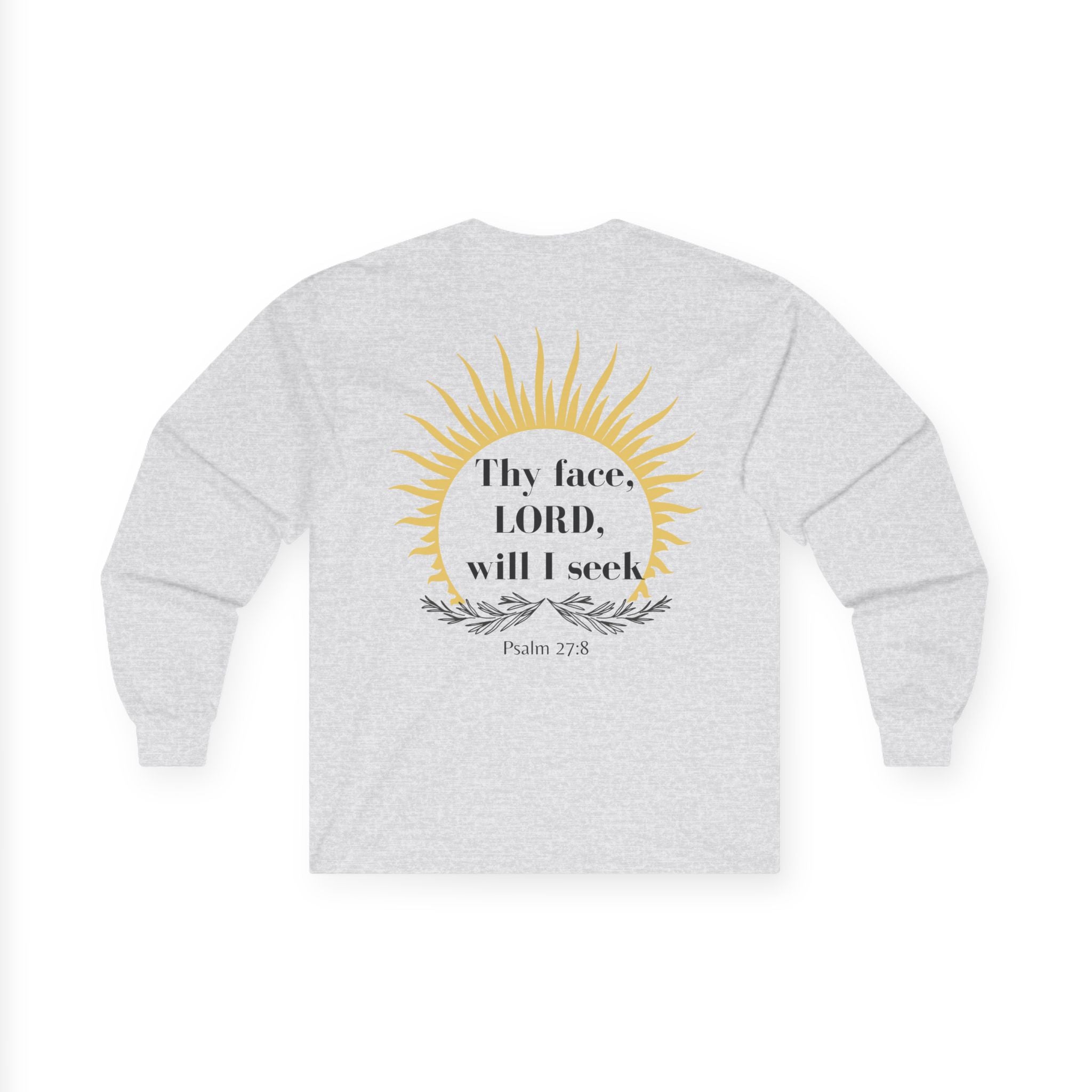 Seek His Face Unisex Long sleeve