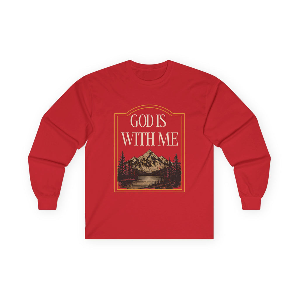 God is With Me Long sleeve