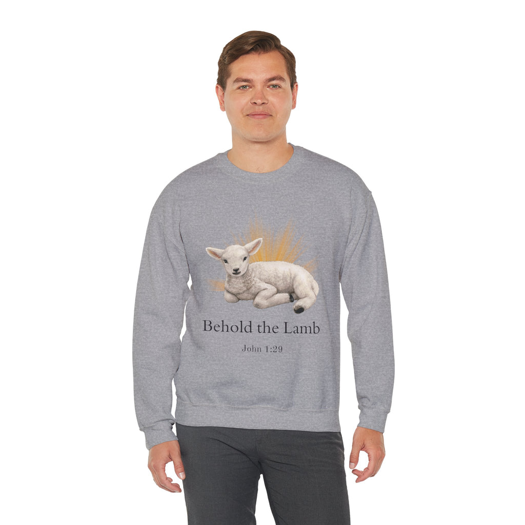 Behold the Lamb Crewneck Sweatshirt