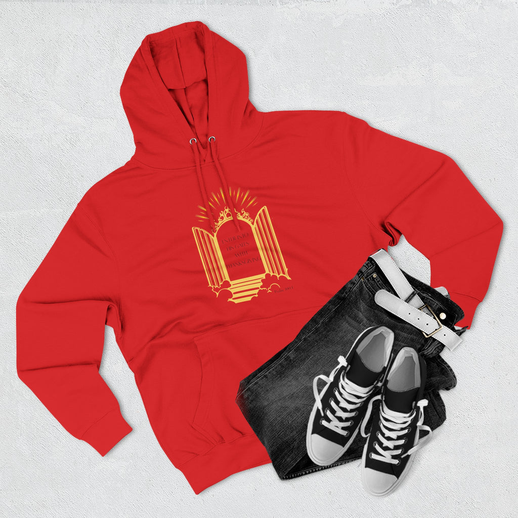 Enter Into His Gates Hoodie