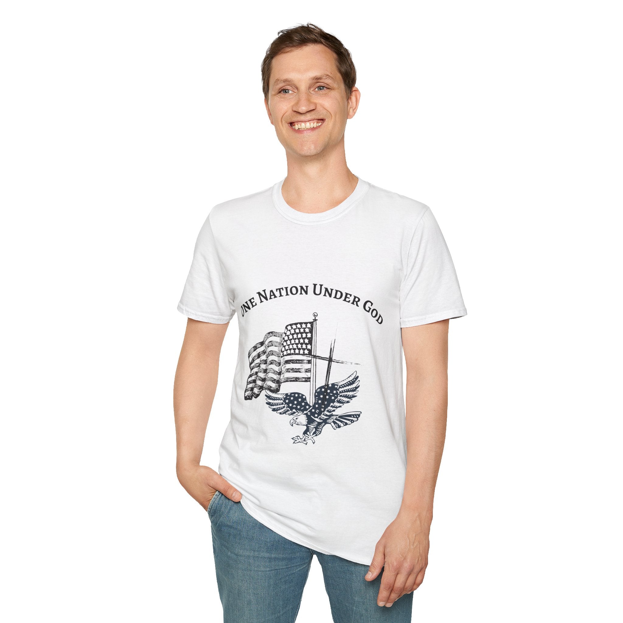 One Nation - Blue Edition Classic Fit T-shirt