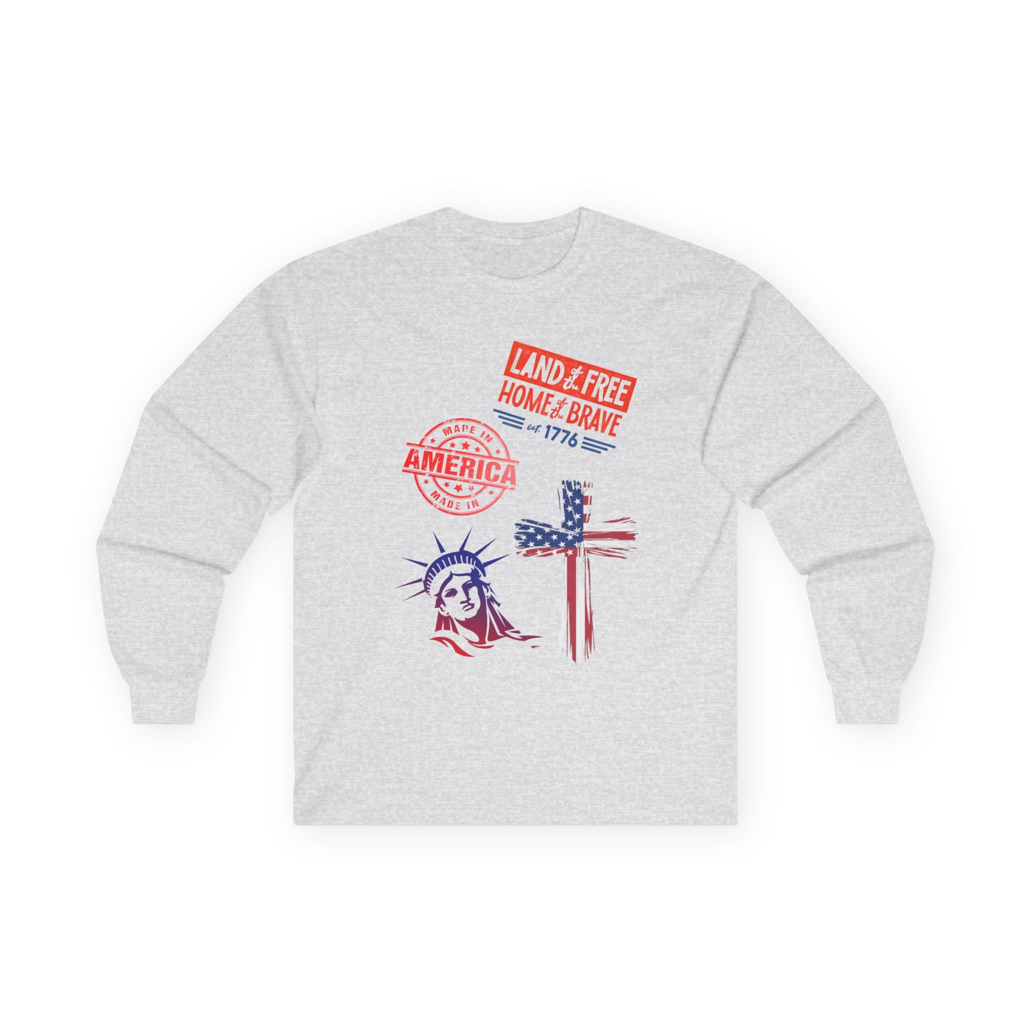 America- Red Edition Long Sleeve Classic Fit
