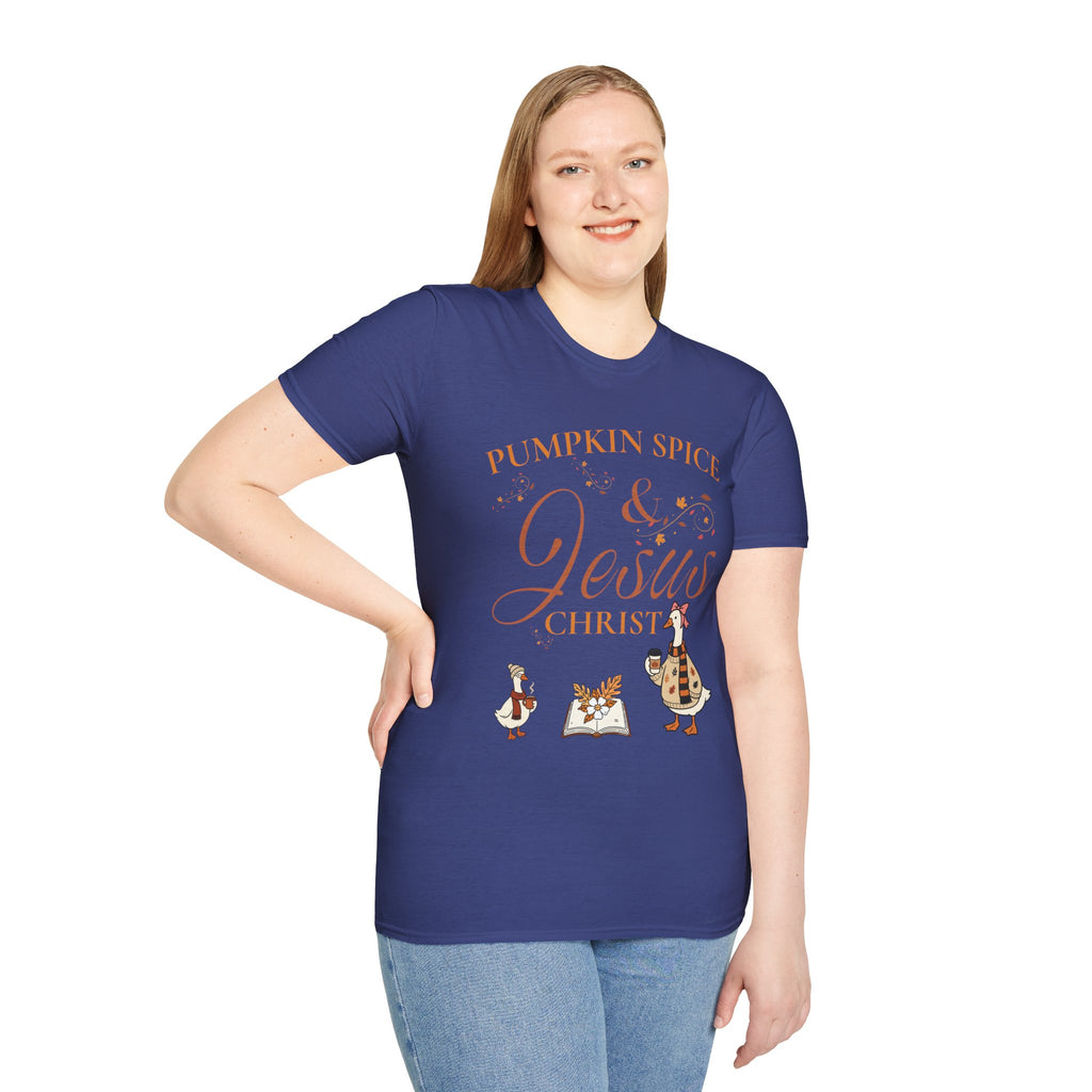 Pumpkin Spice & Jesus T-shirt