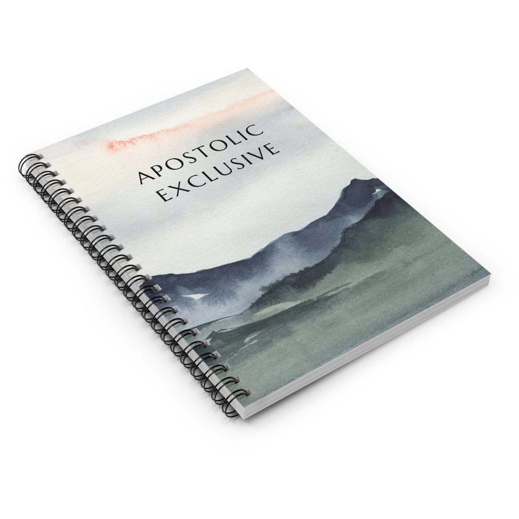 Apostolic Exclusive Mountain Notebook