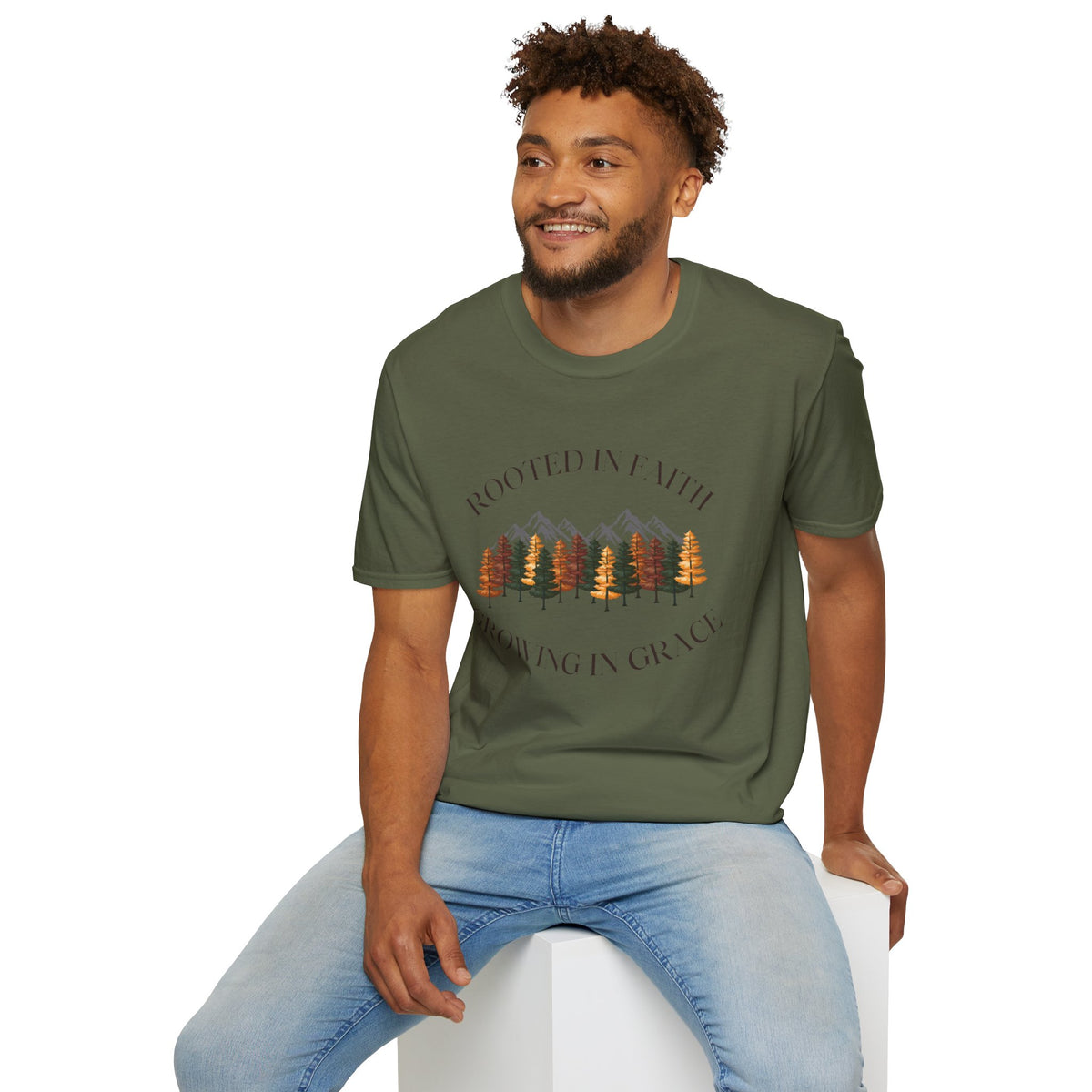Rooted in Him T-shirt