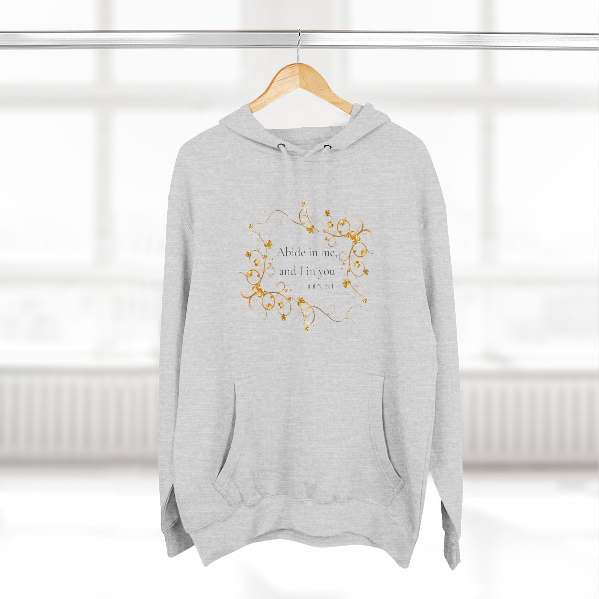 Abide in Him Hoodie