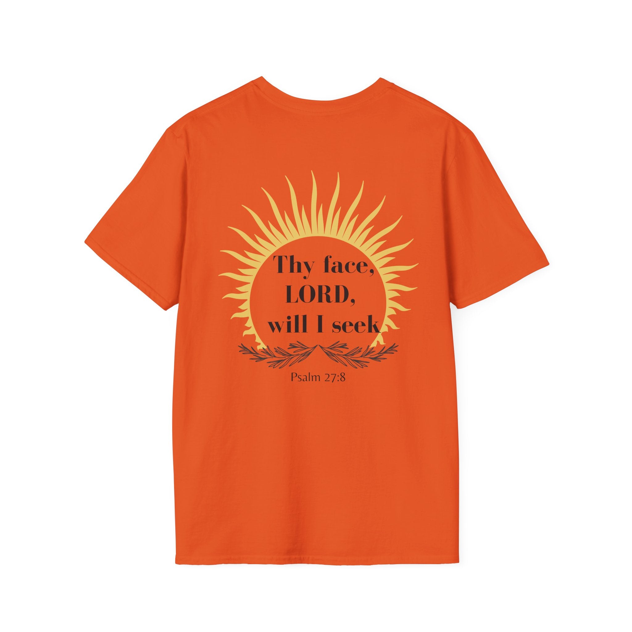 Seek His Face Unisex T-shirt
