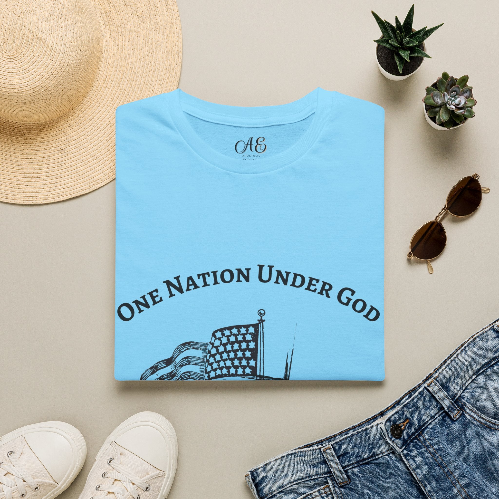 One Nation - Red Edition Classic Fit T-shirt