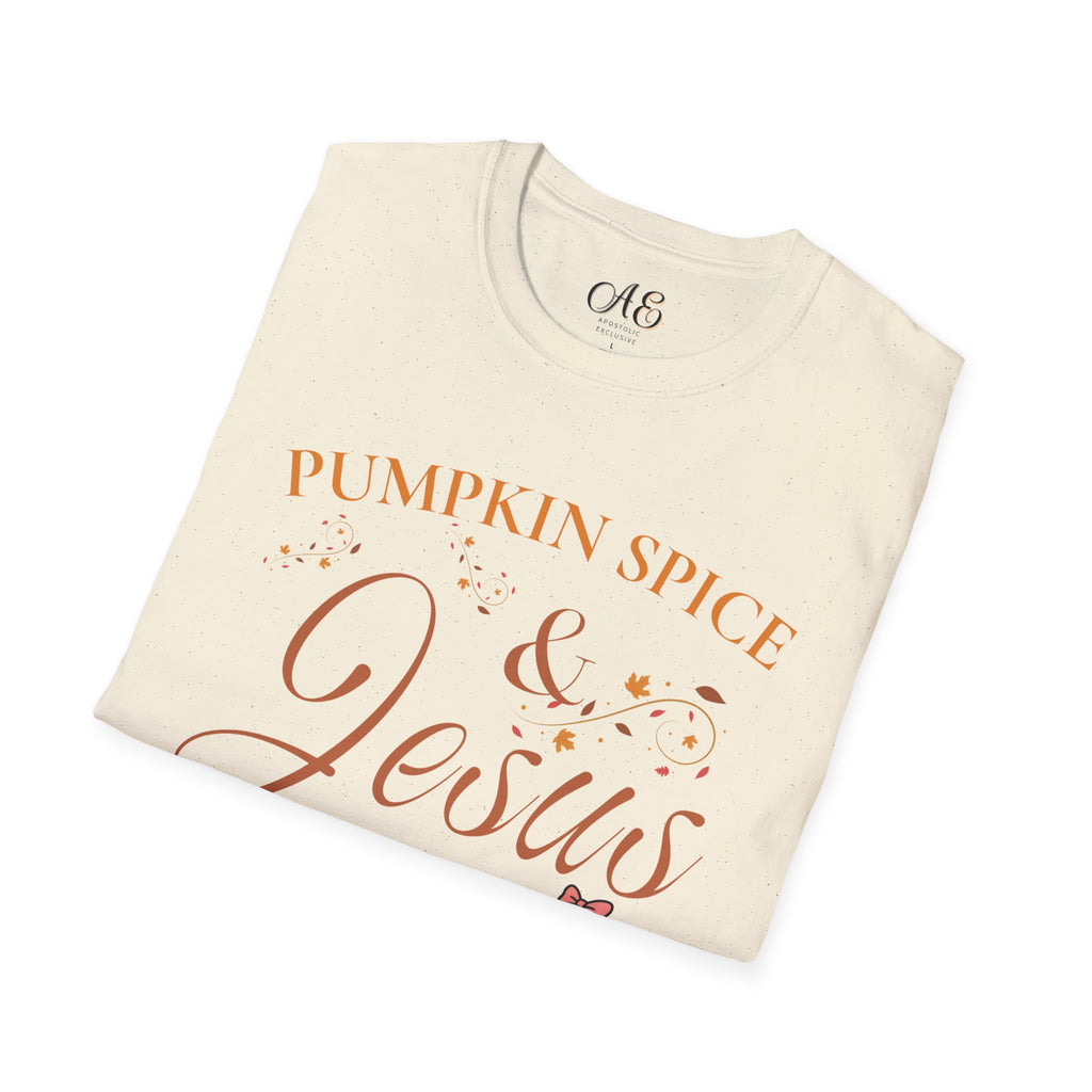 Pumpkin Spice & Jesus T-shirt