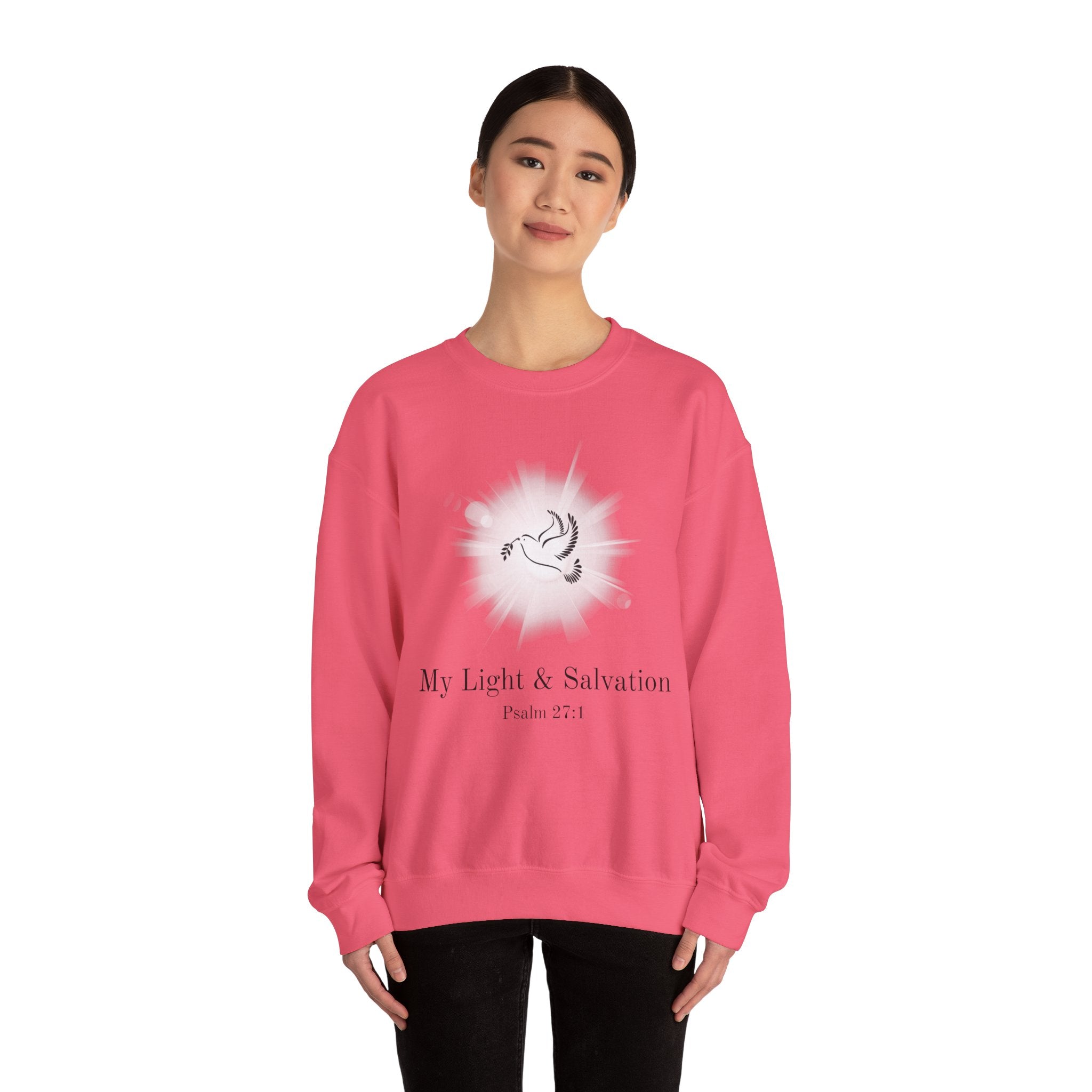 My Light & Salvation Crewneck Sweatshirt