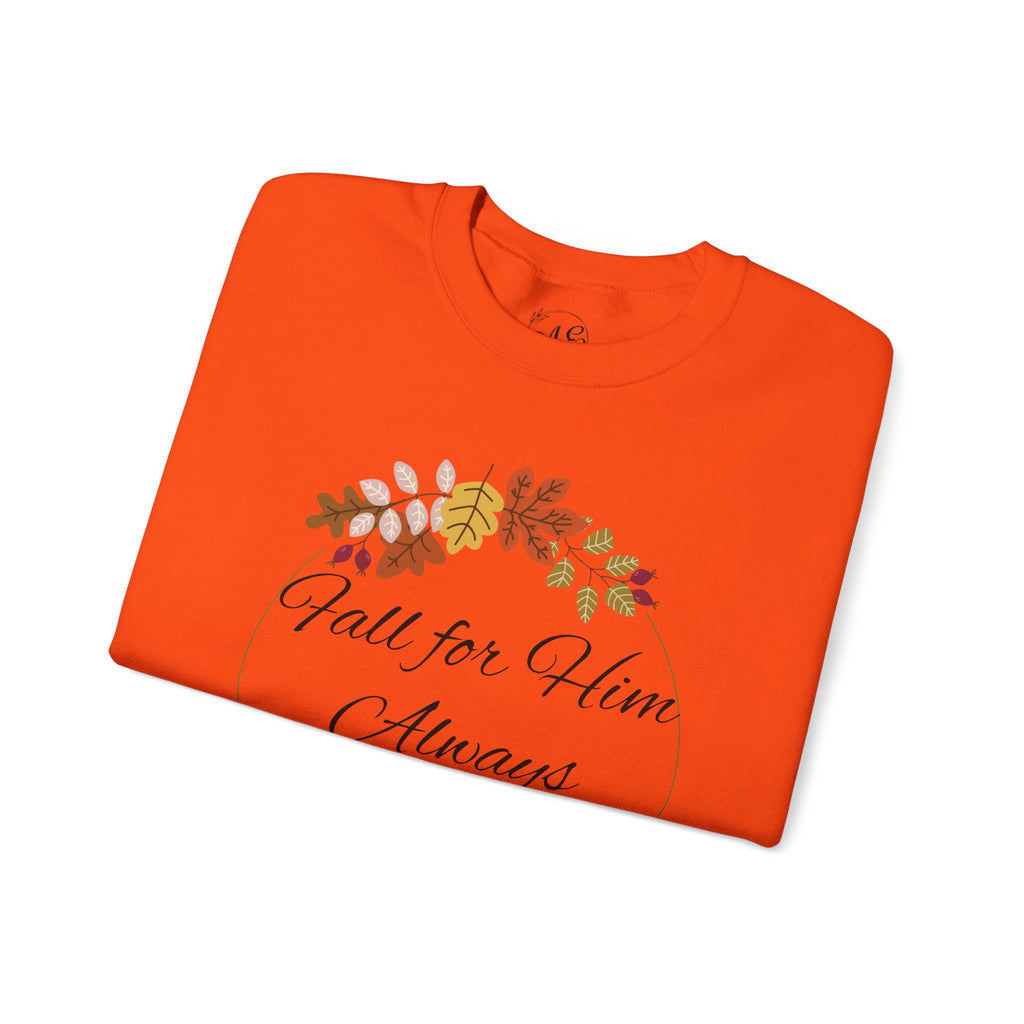 Fall for Him Crewneck Sweatshirt