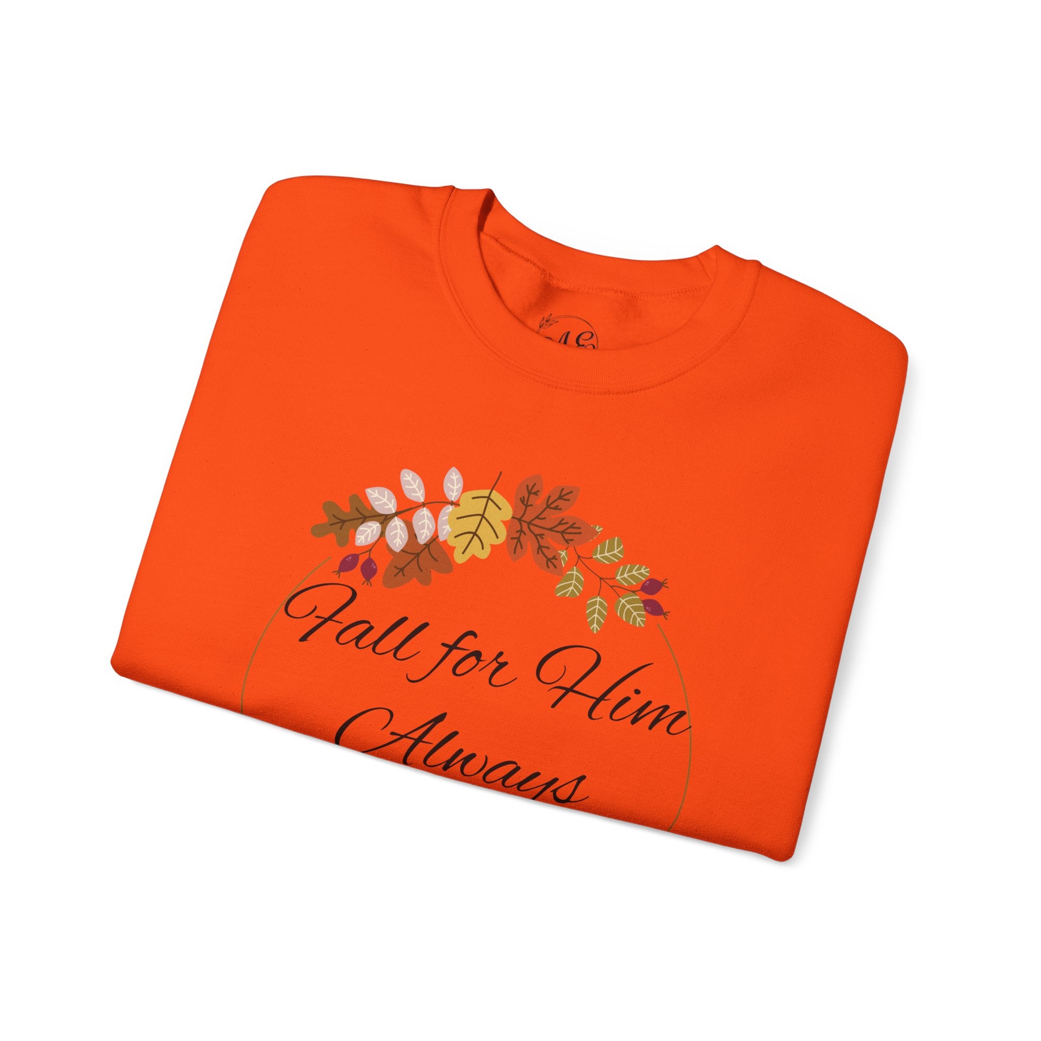 Fall for Him Crewneck Sweatshirt