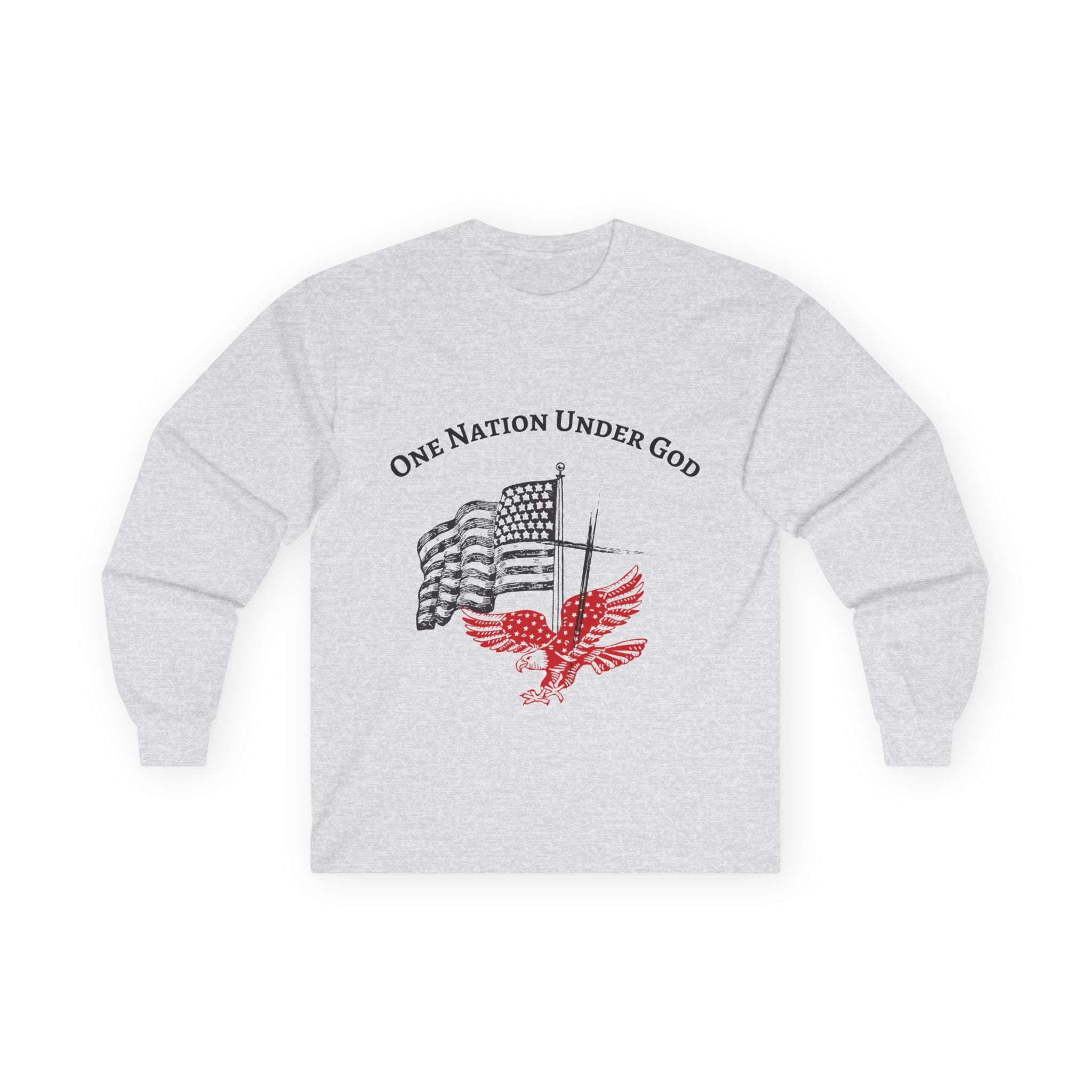One Nation- Red Edition Long Sleeve Classic Fit