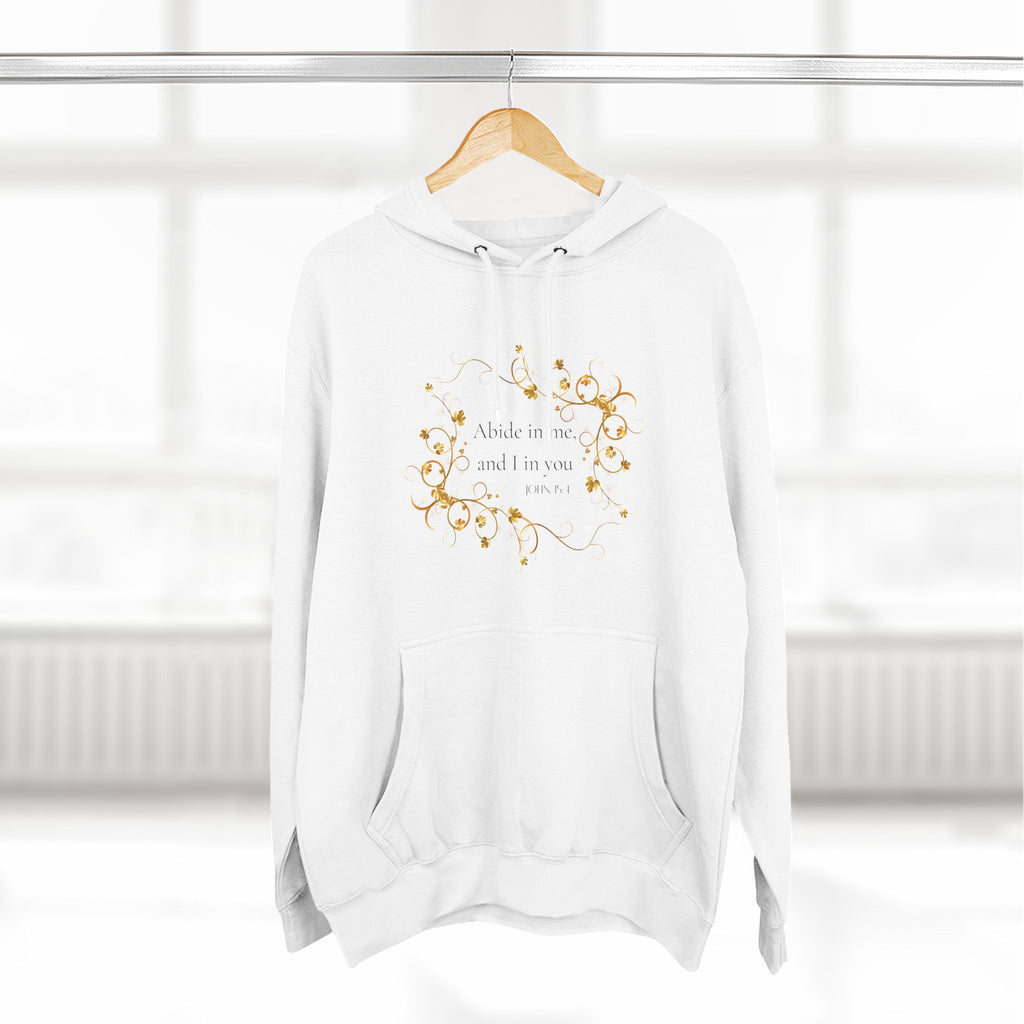 Abide in Him Hoodie