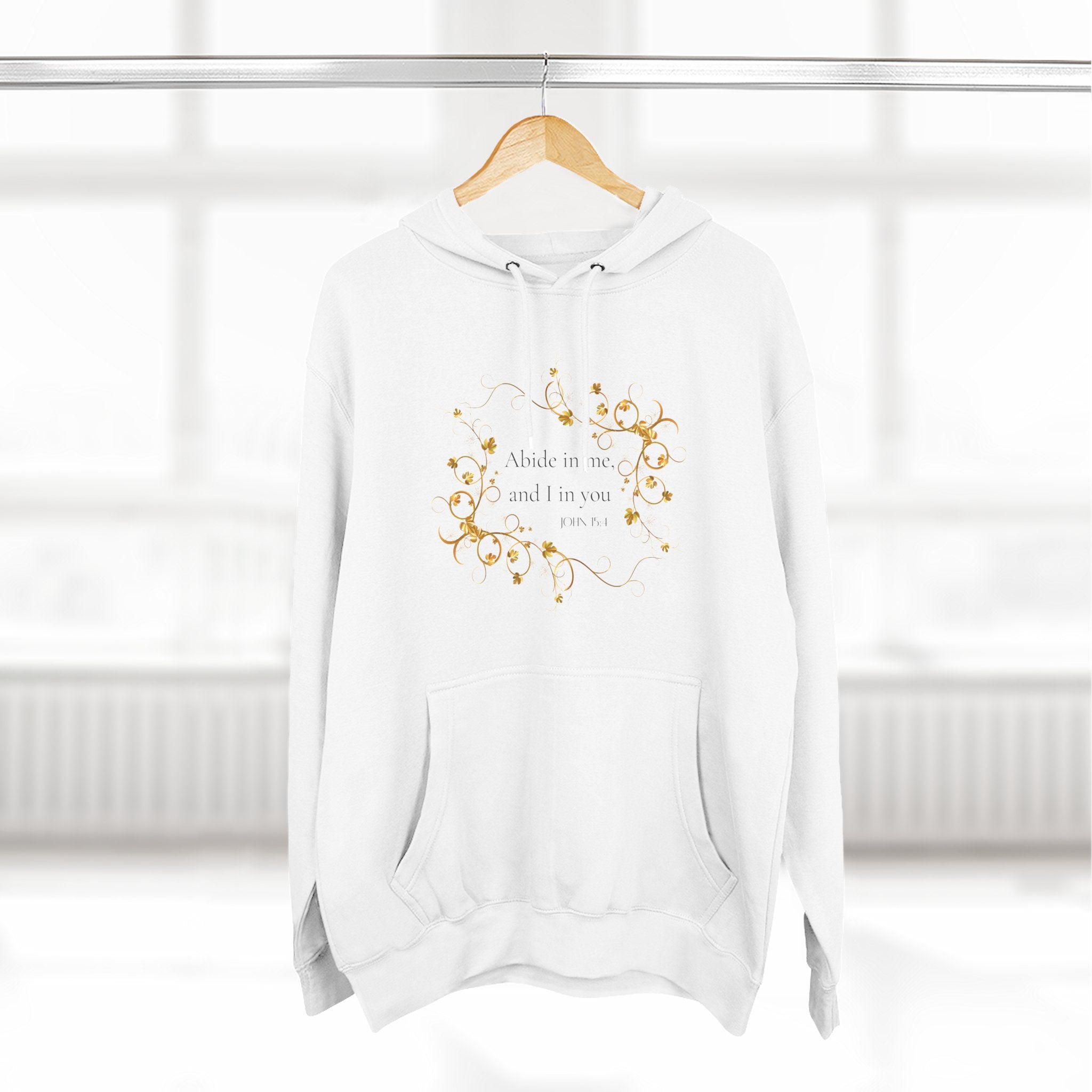Abide in Him Hoodie