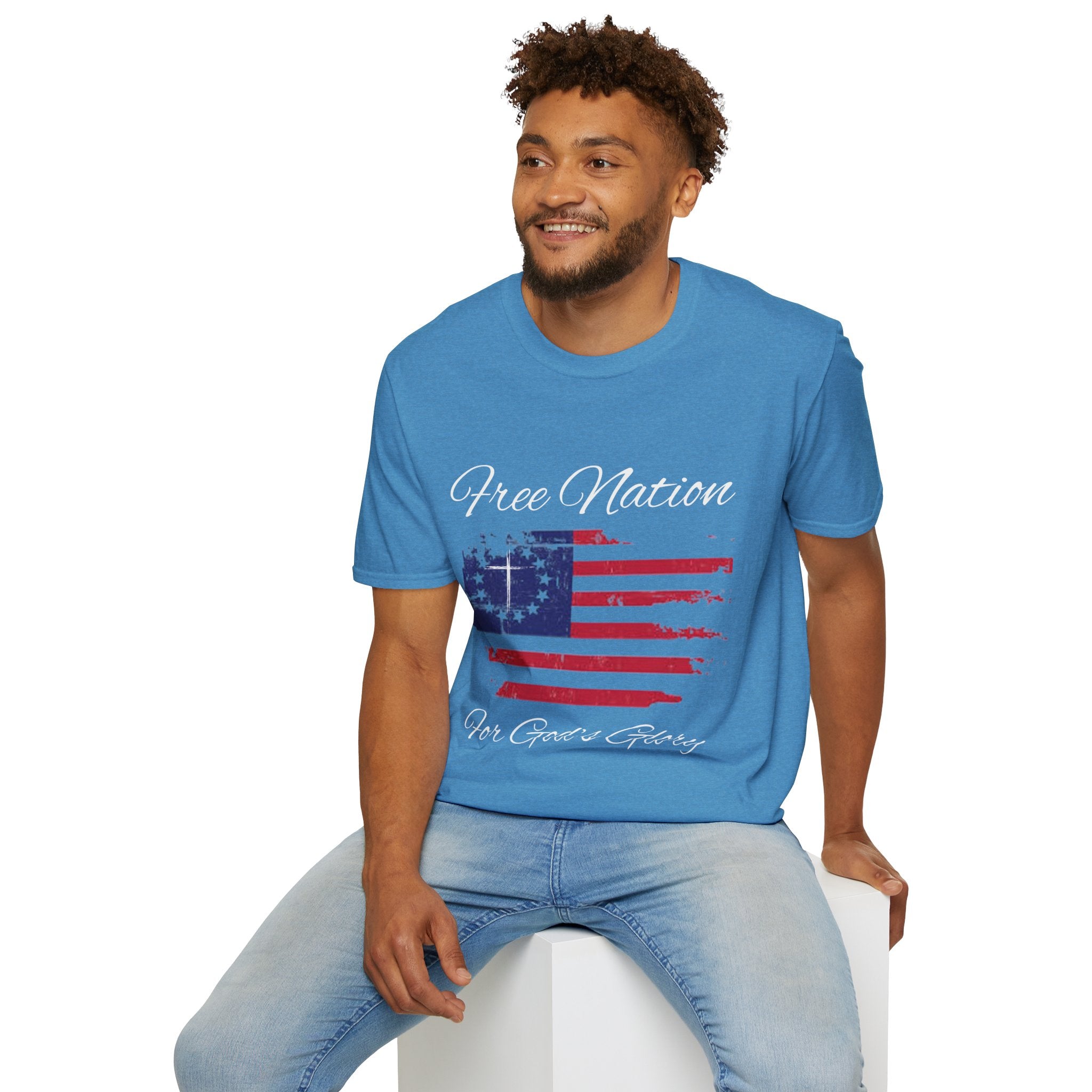 Free Nation - White Edition Classic Fit T-shirt