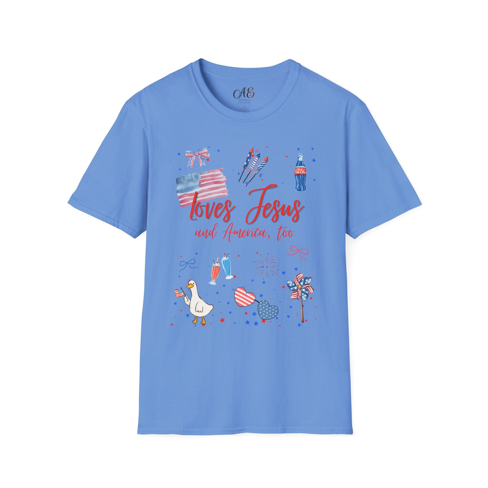 Loves Jesus - Red Edition Classic Fit T-shirt