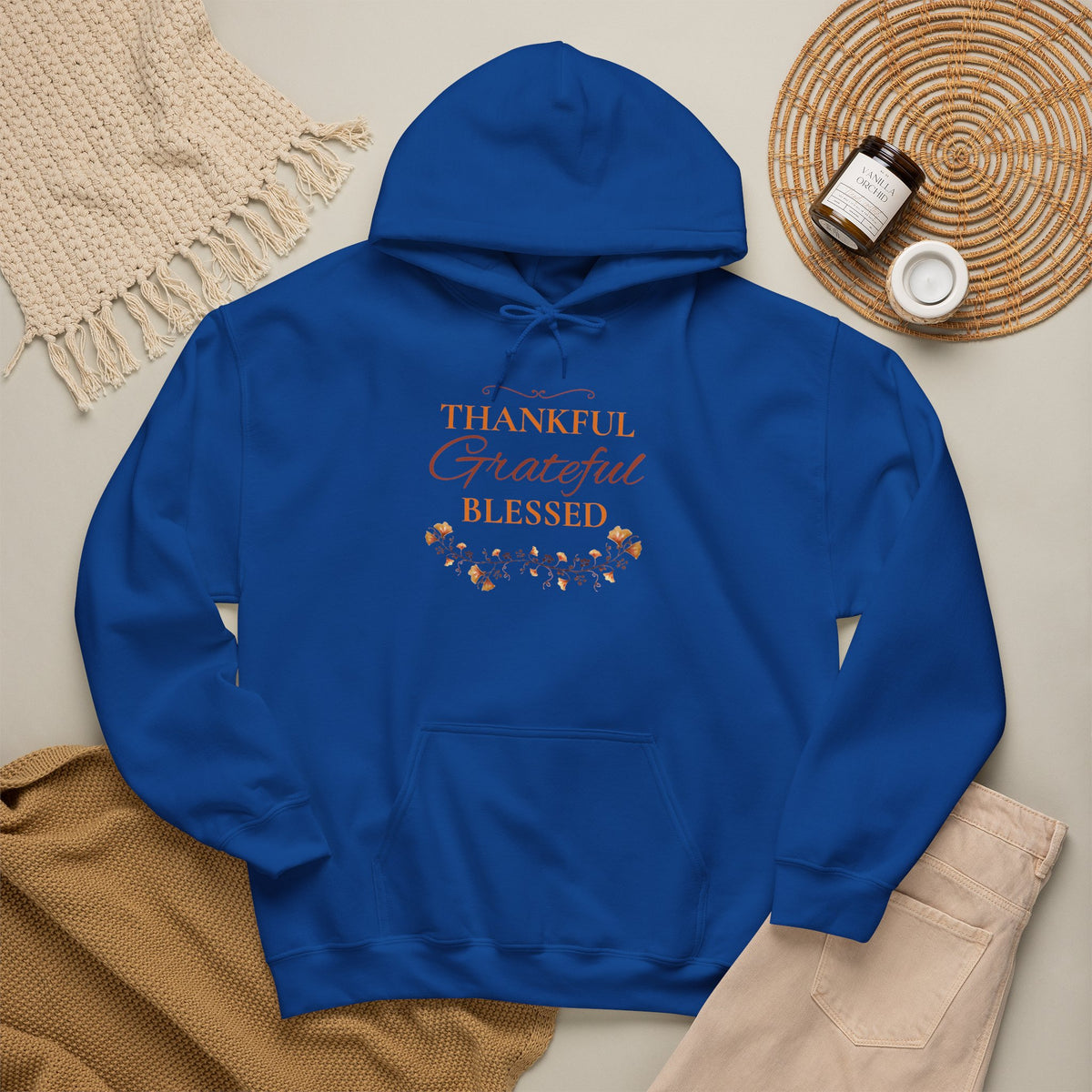 Thankful, Grateful, Blessed Hoodie