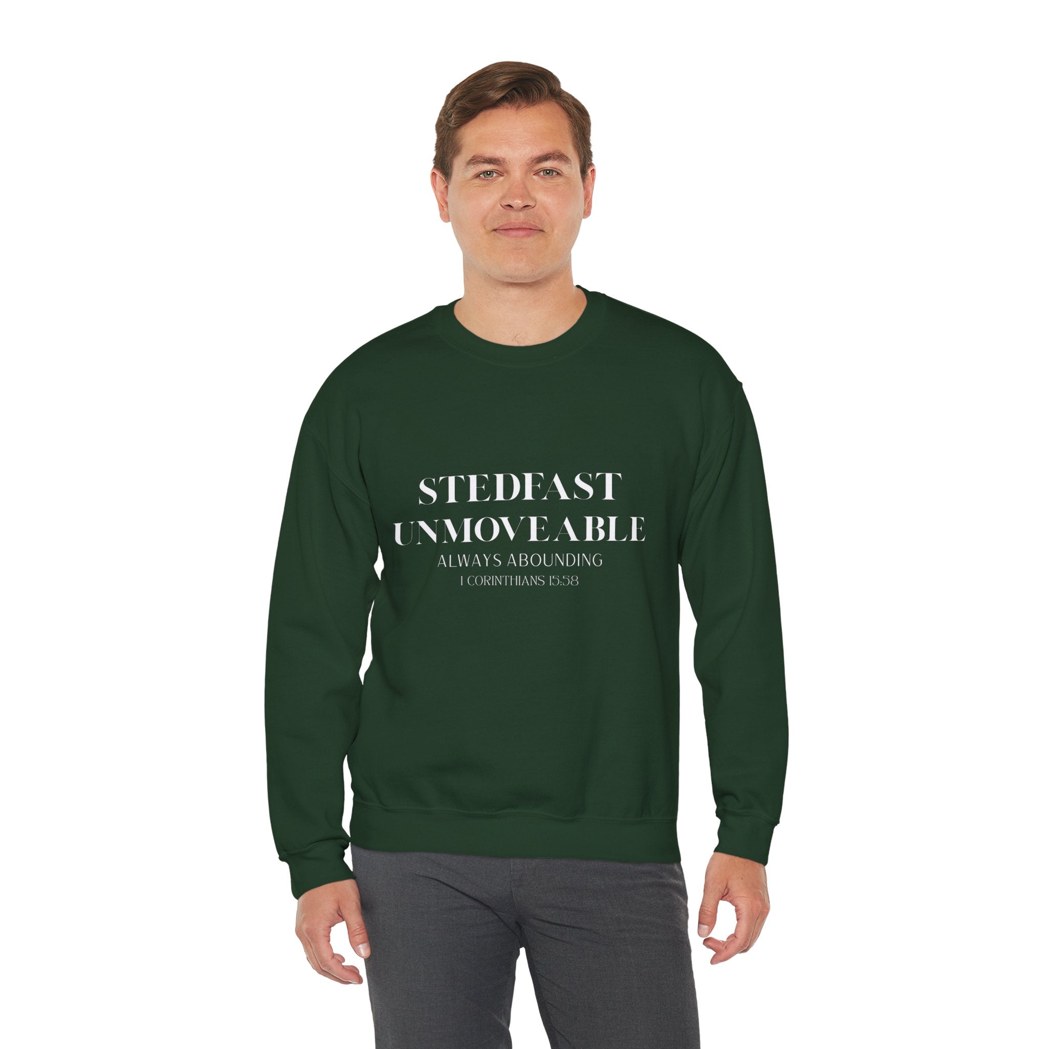 Steadfast Unmovable Crewneck Sweatshirt